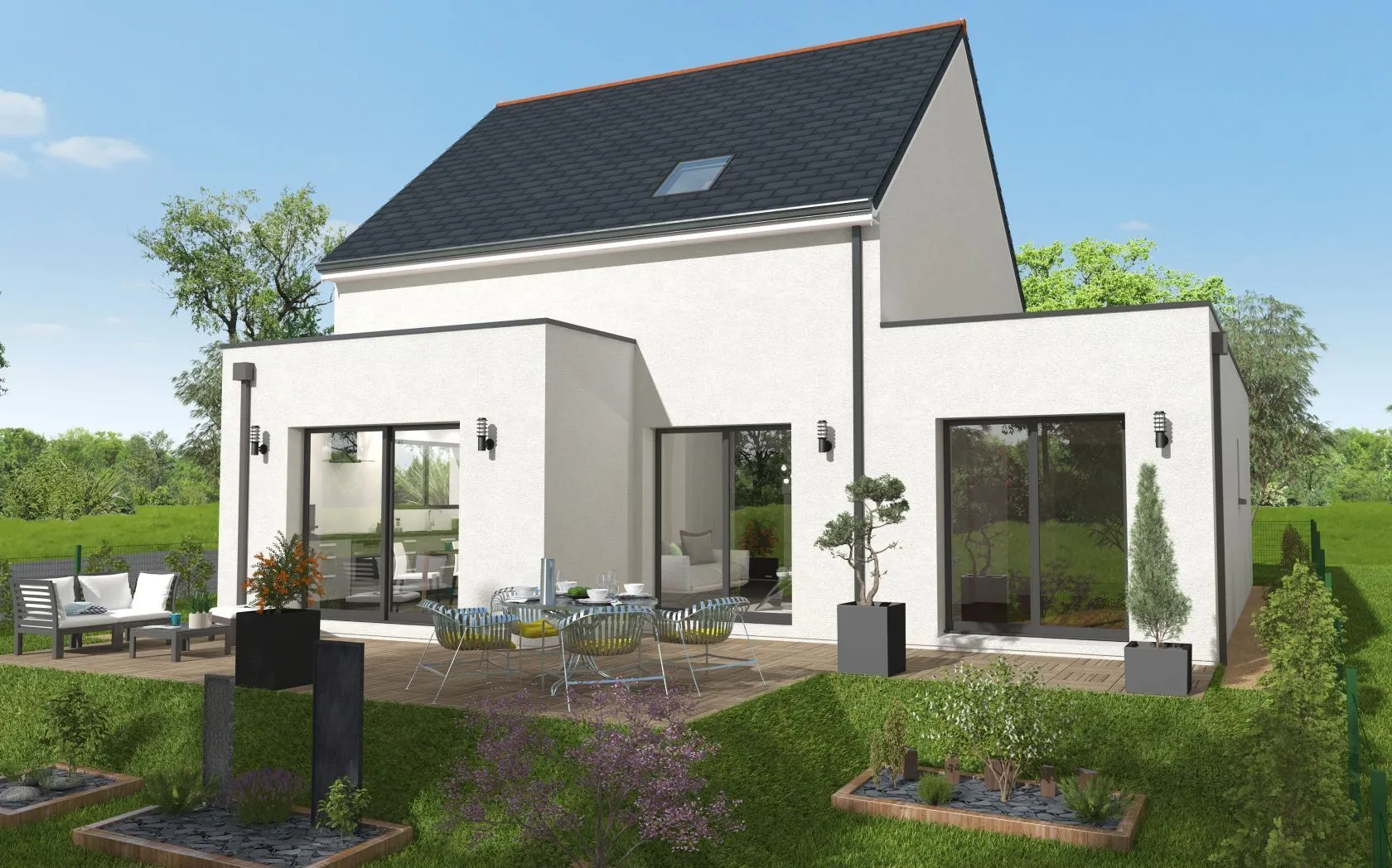 Maison neuve 100 m² à Cesson-Sévigné (35510)