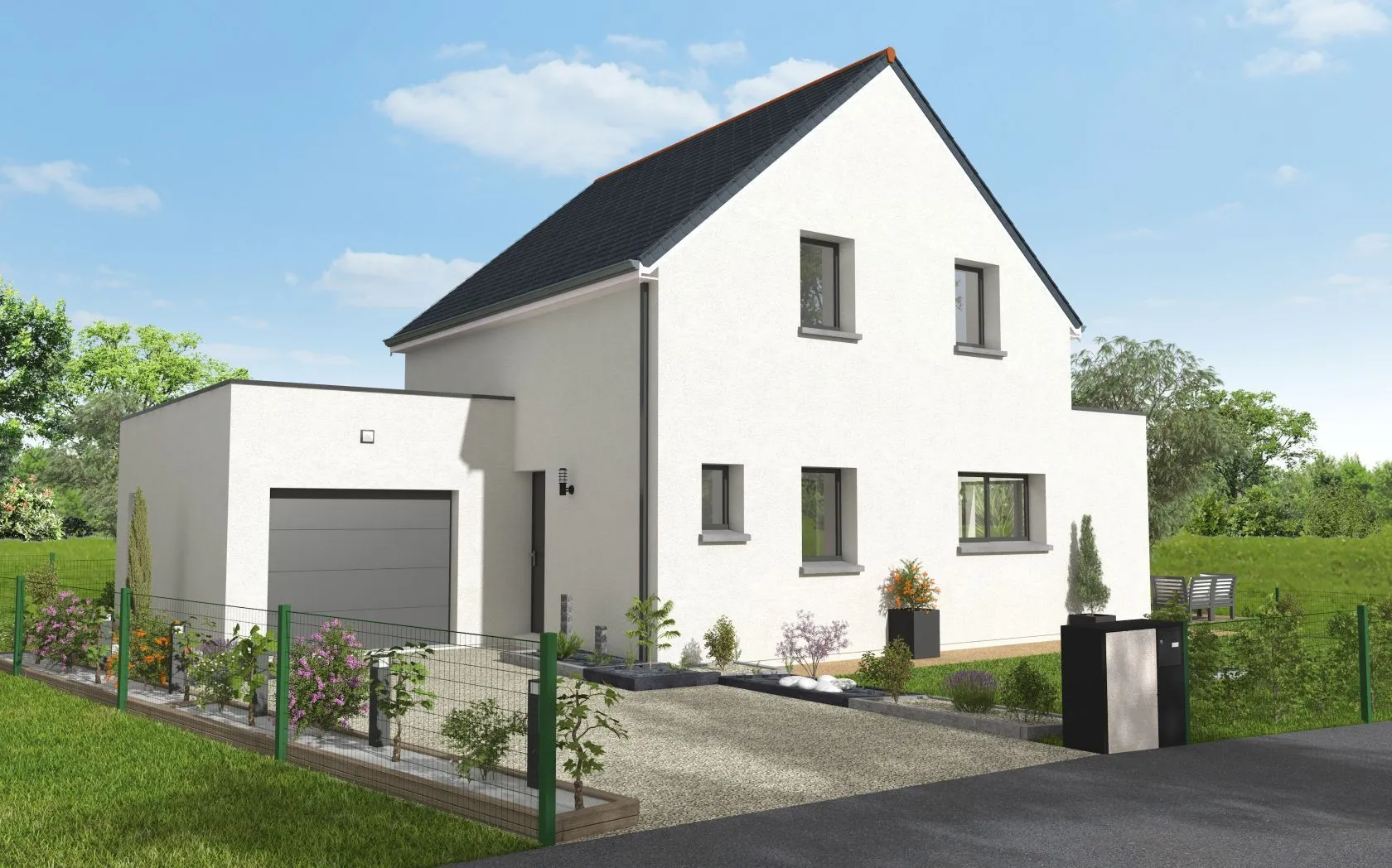 Maison neuve 100 m² à Cesson-Sévigné (35510)