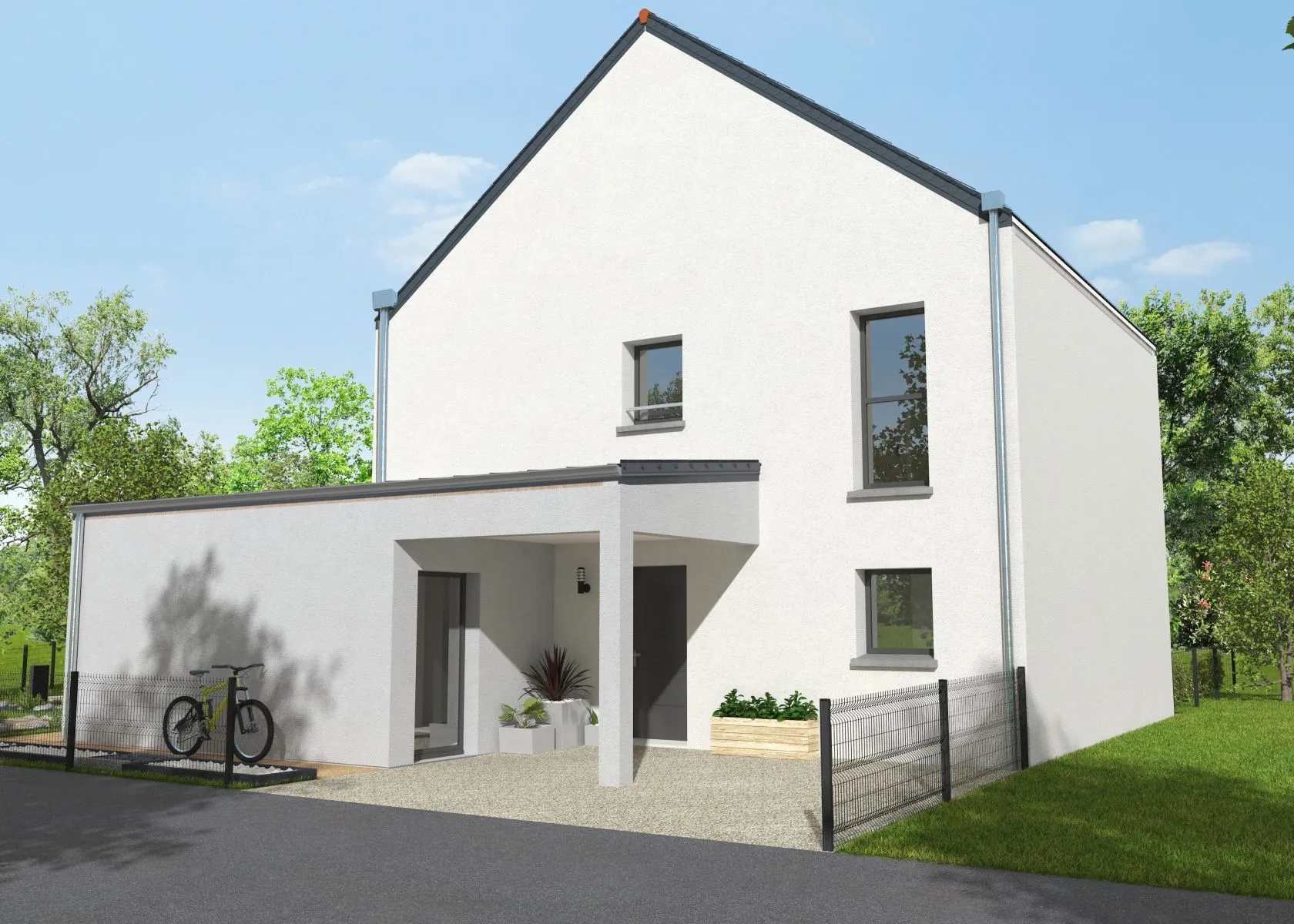 Maison neuve 127 m² à Cornille (35500)