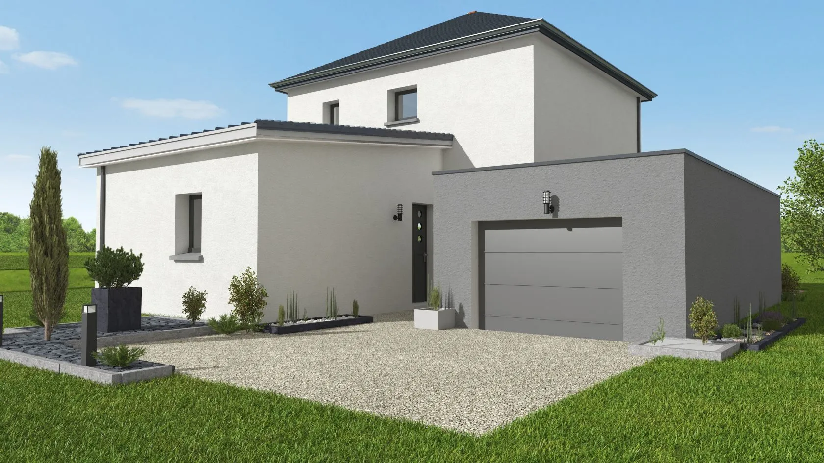Maison neuve 102 m² à Miniac-Morvan (35540)