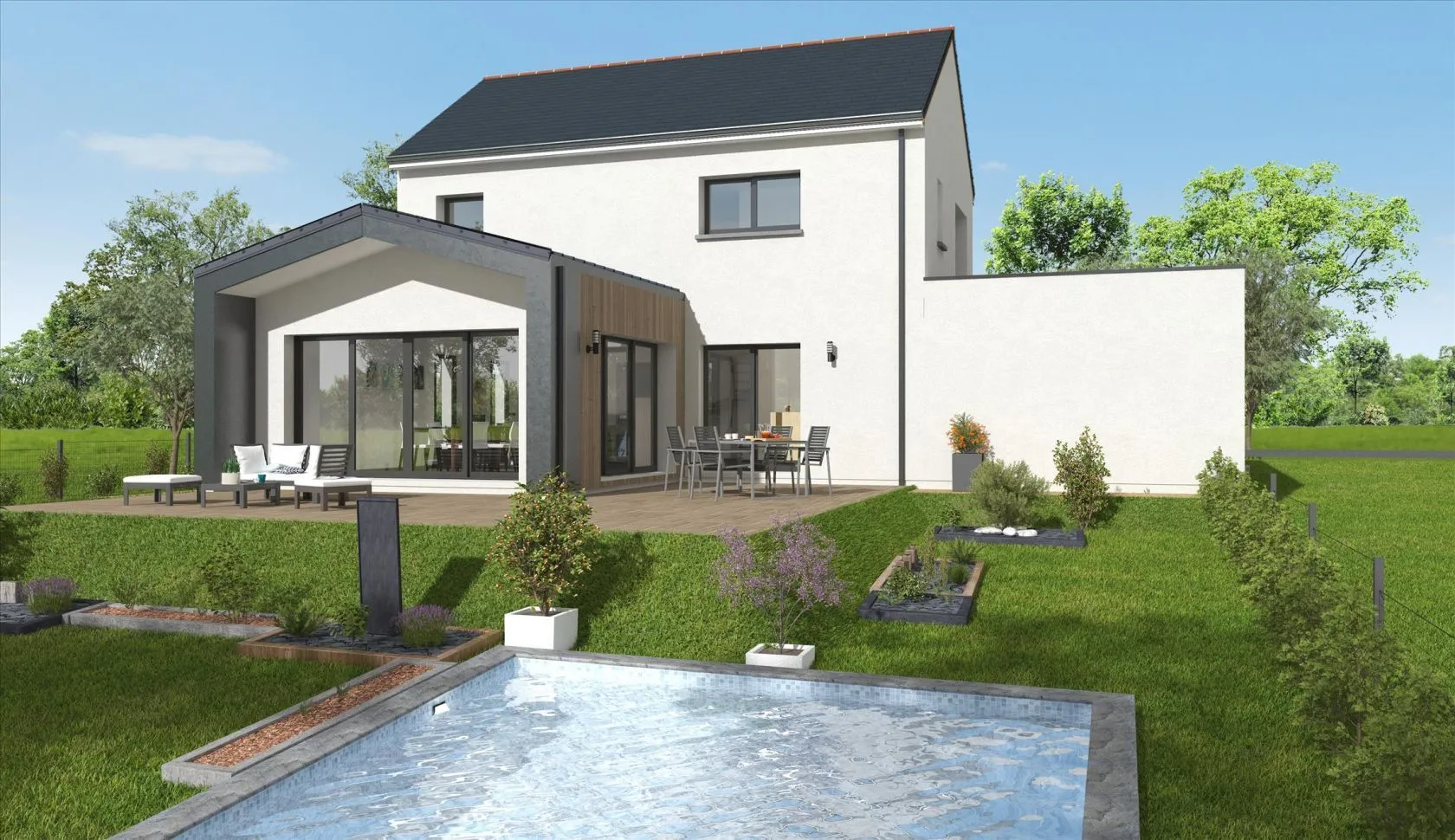 Maison neuve 115 m² à Vitré (35500)