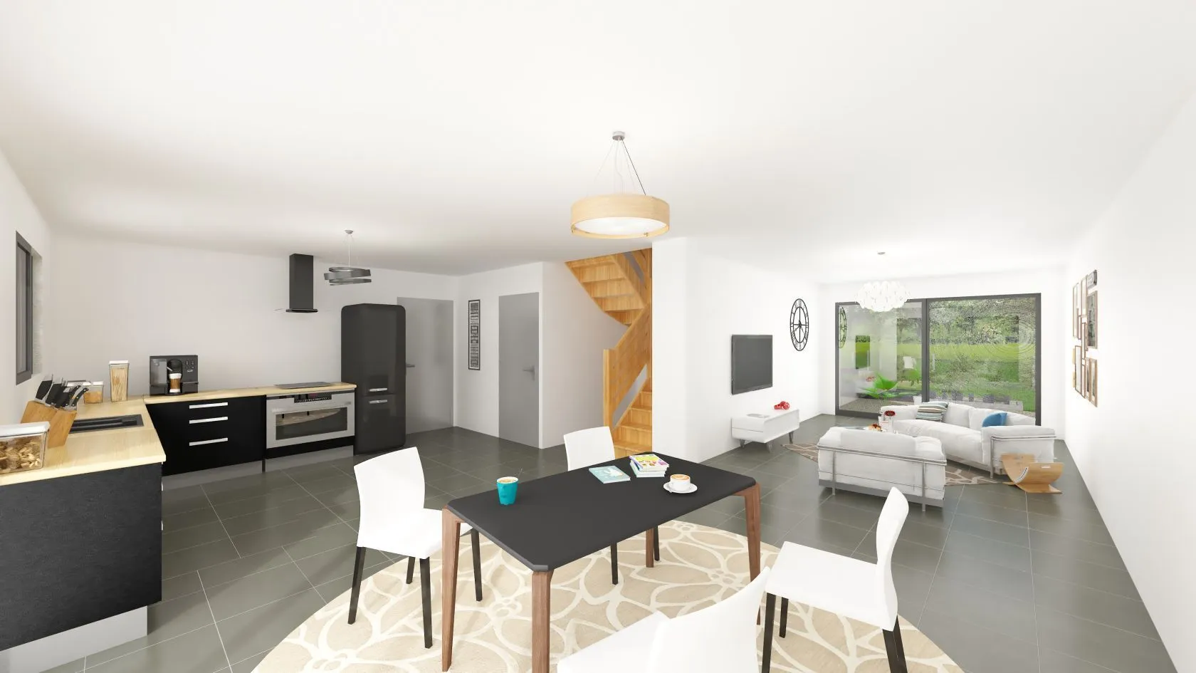 Maison neuve 129 m² à Miniac-Morvan (35540)