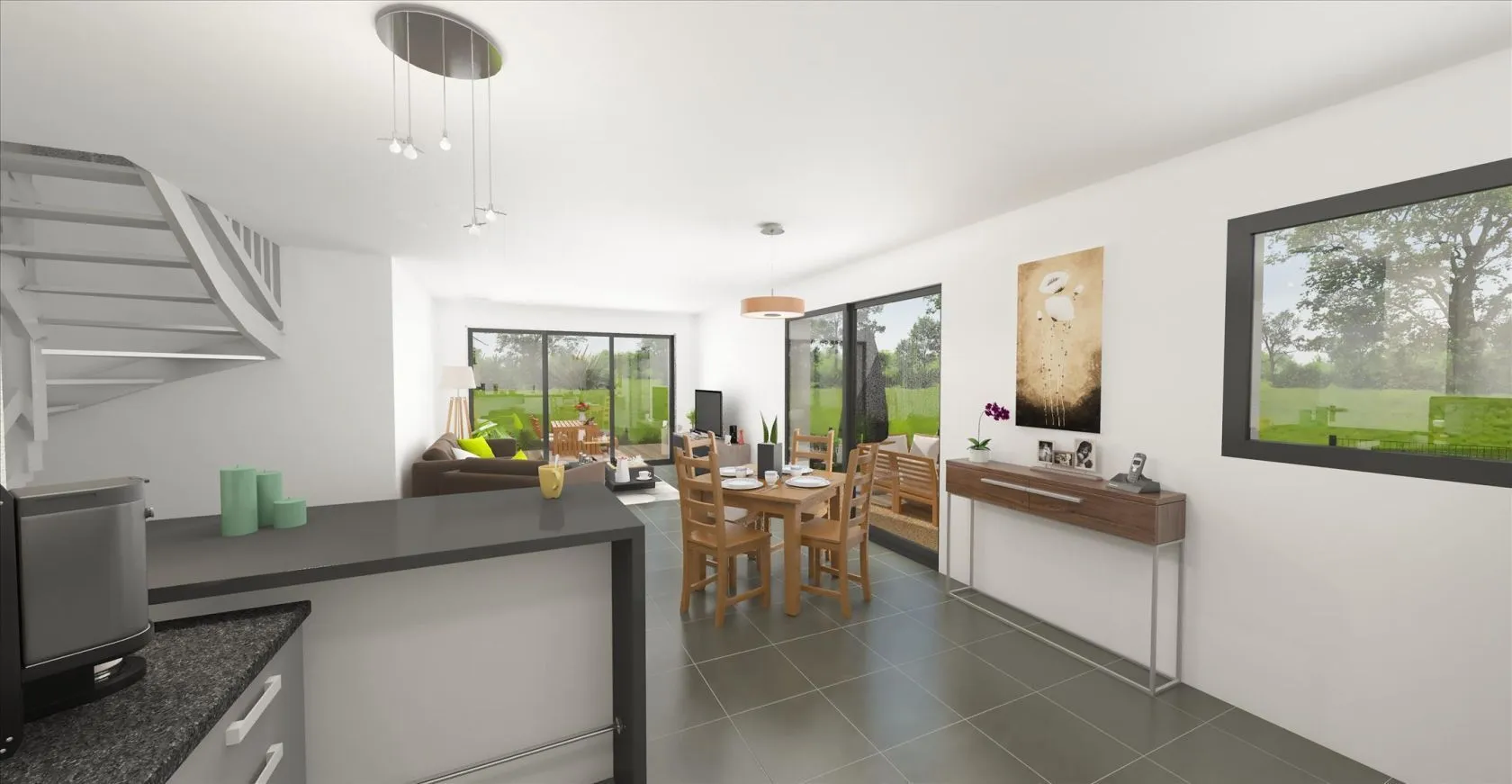 Maison neuve 104 m² à Languenan (22130)