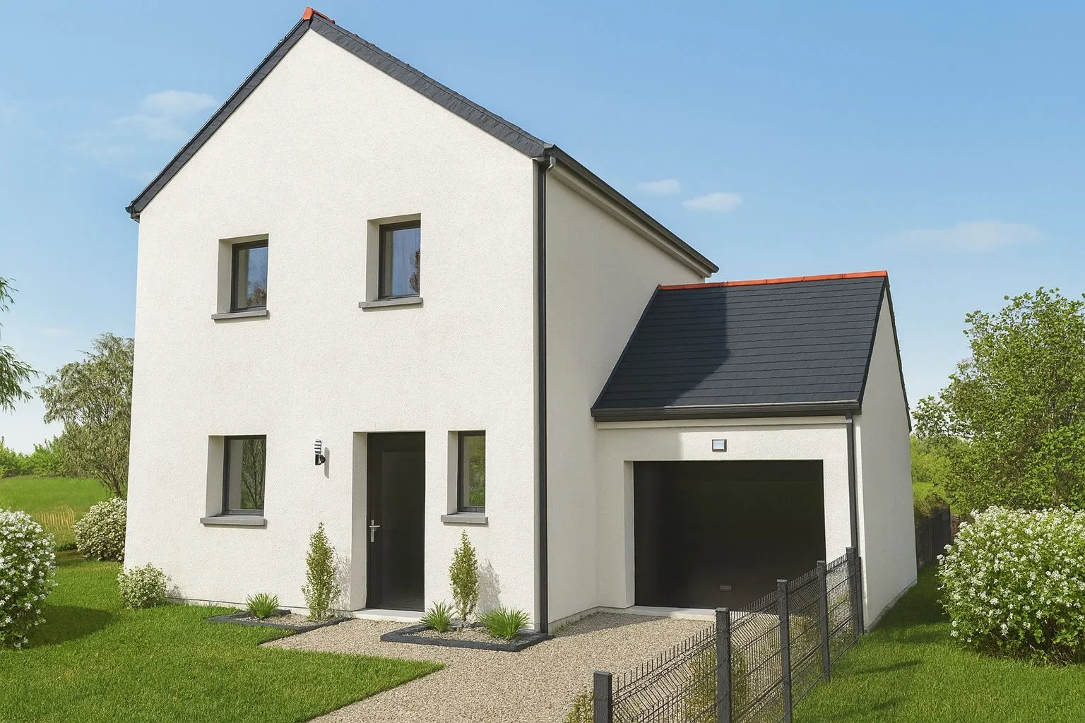 Maison neuve 95 m² à La Vicomté-sur-Rance (22690)