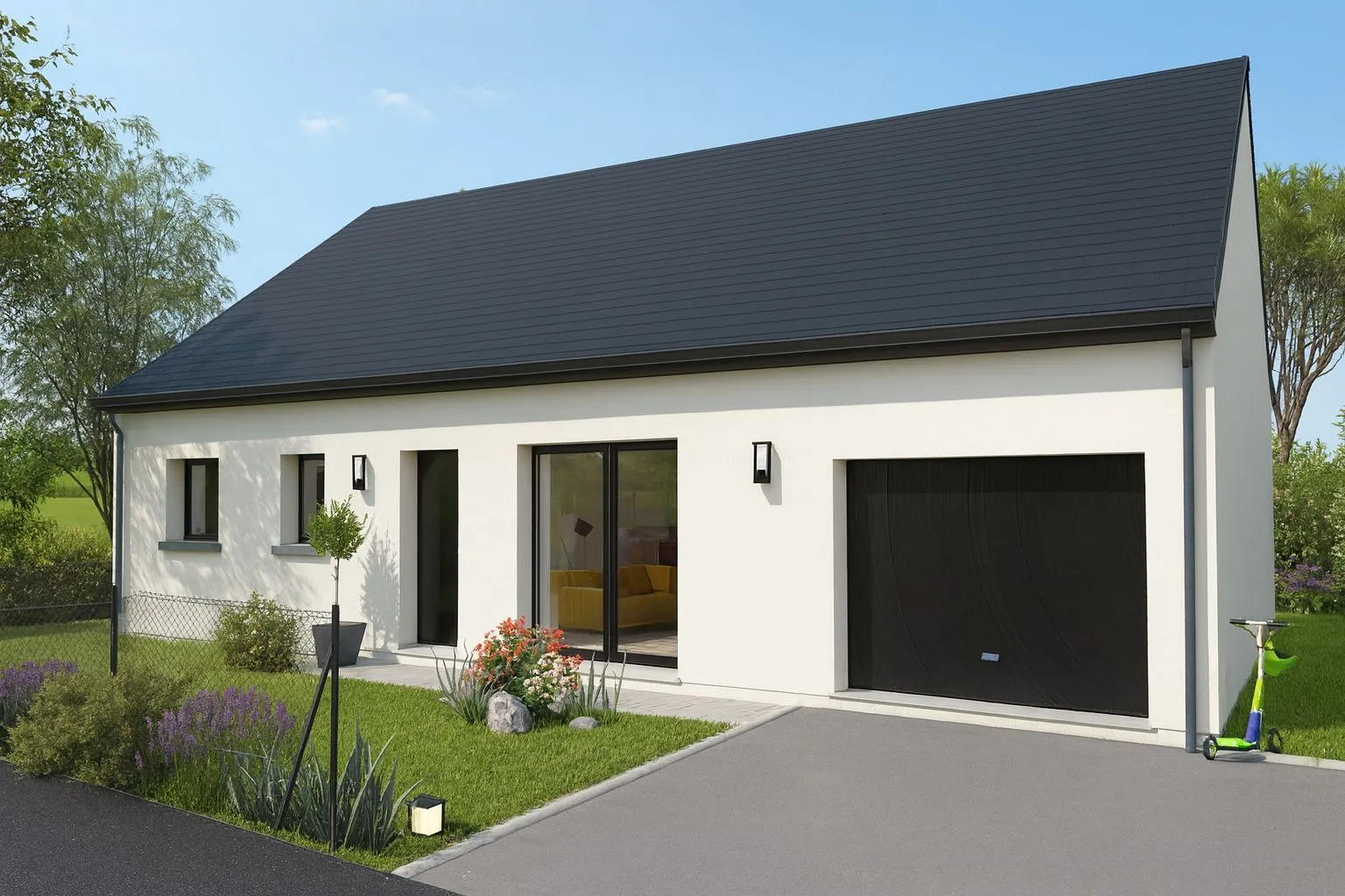 Maison neuve à Mesnil-Roc'h