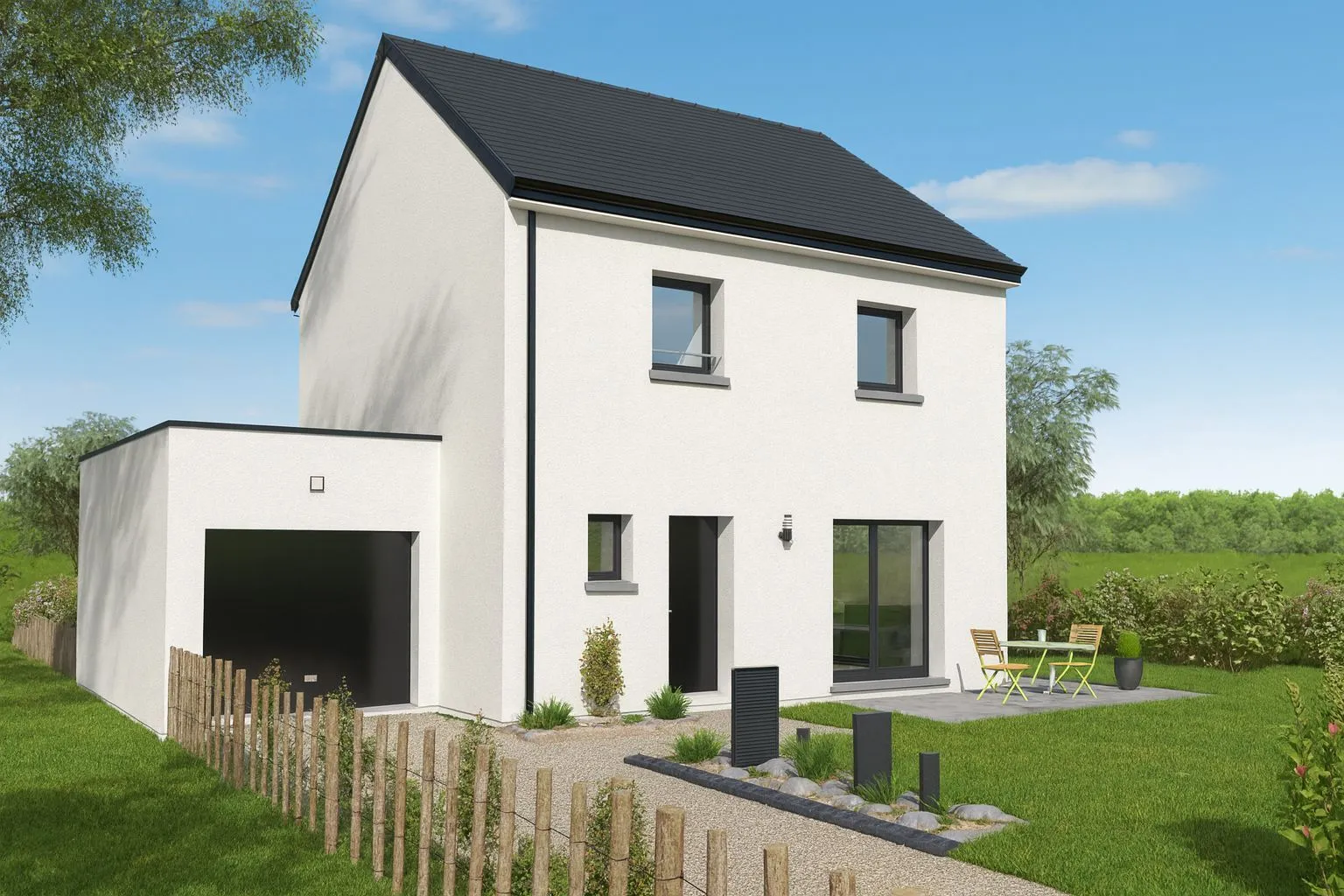 Maison neuve 95 m² à Guipry-Messac (35480)