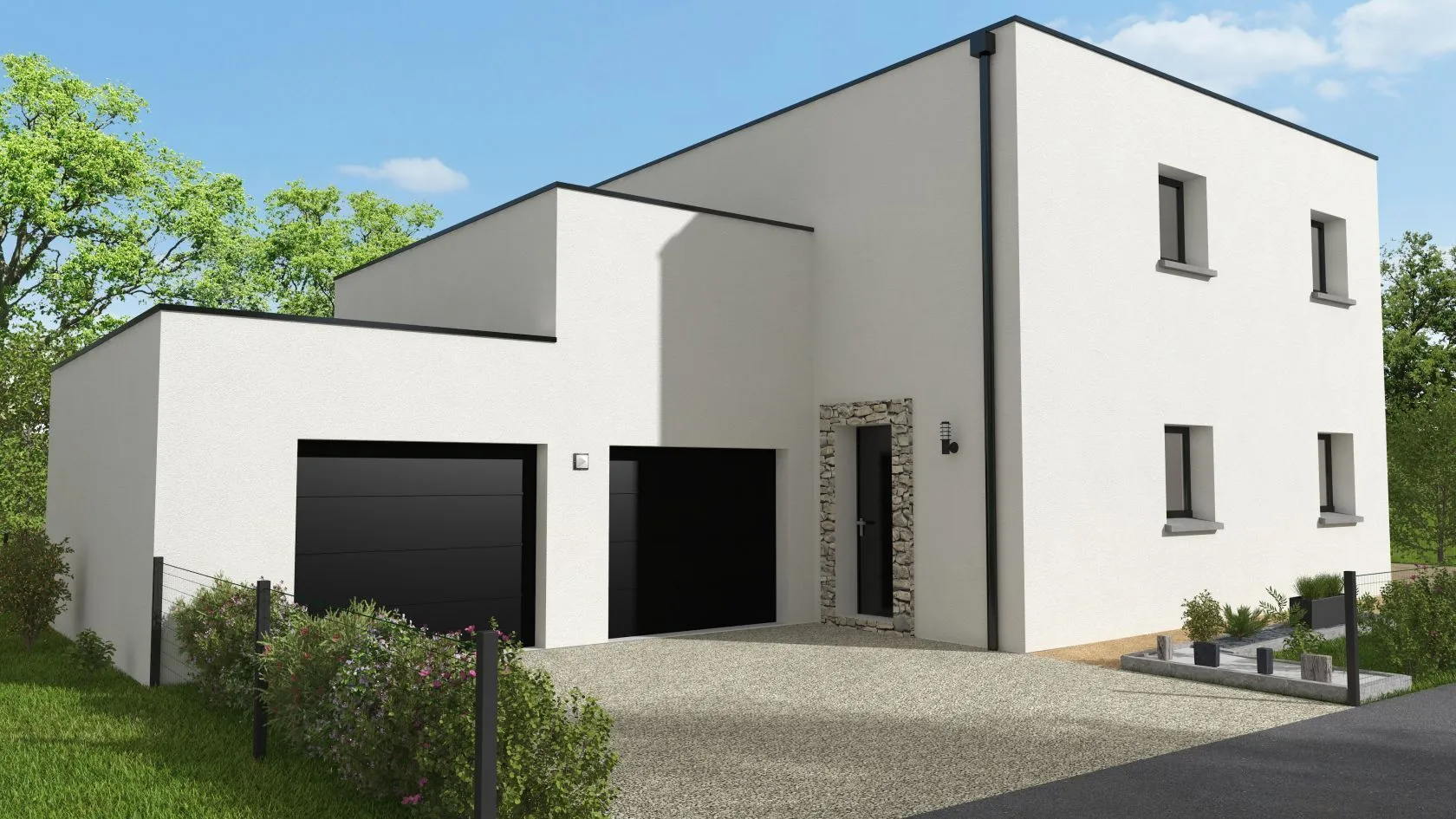 Maison neuve 153 m² à Gosné (35140)