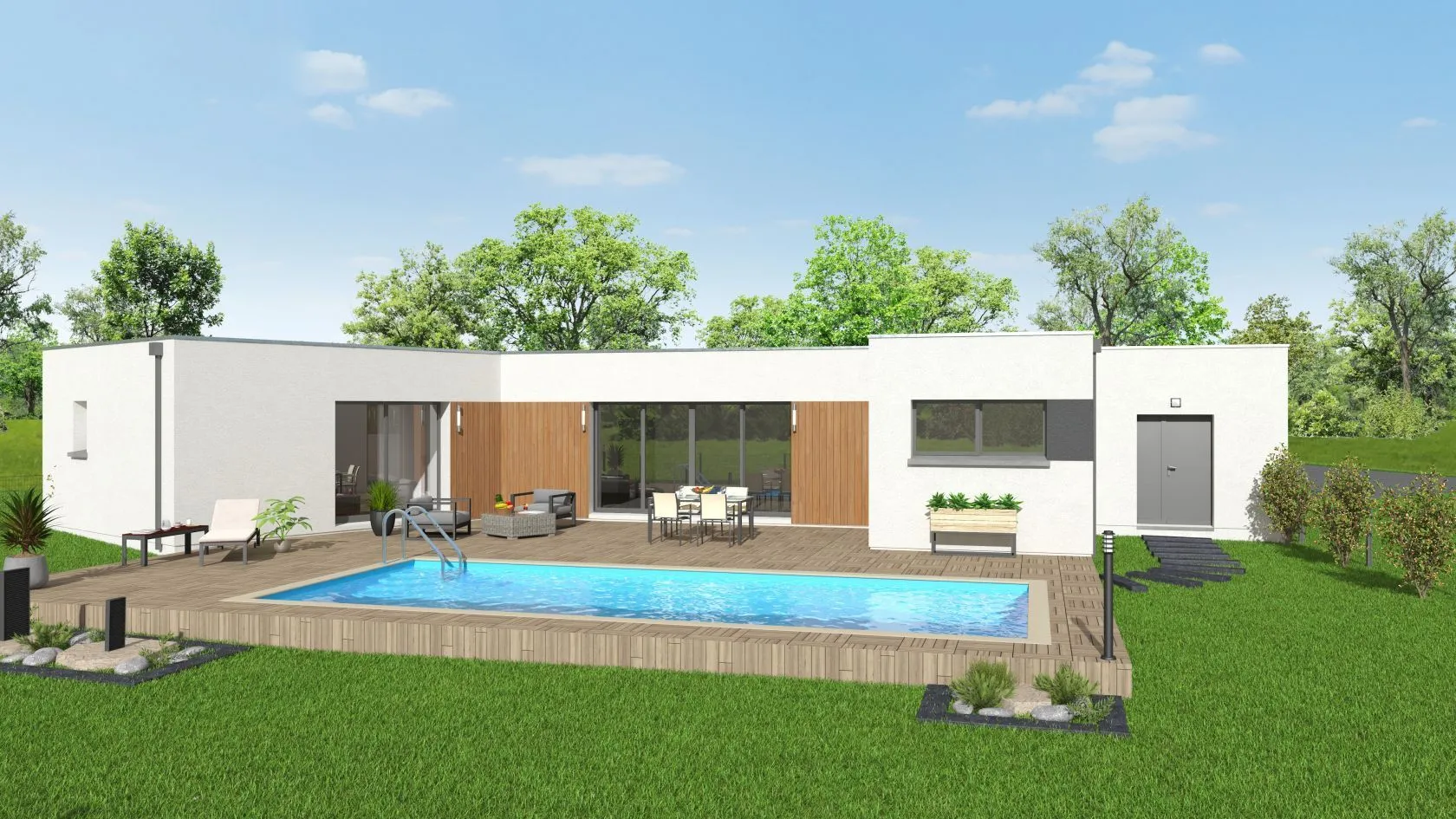 Maison neuve 118 m² à Plerguer (35540)