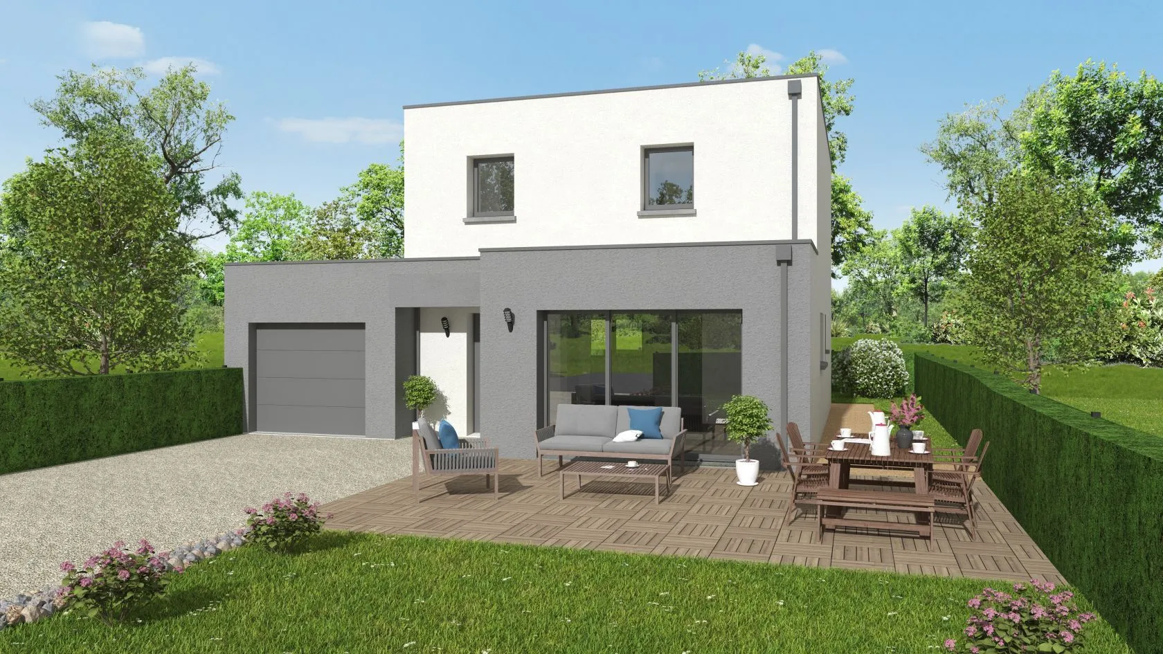 Maison neuve 98 m² à Fougères (35300)