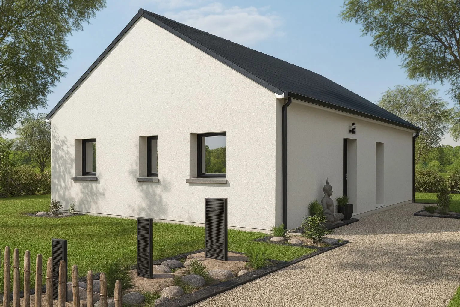 Maison neuve 75 m² à Henvic (29670)
