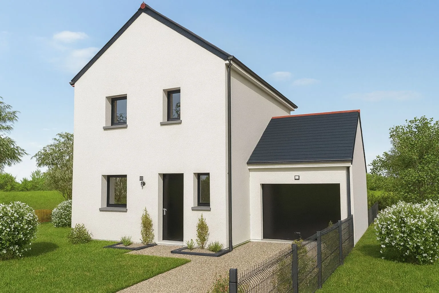 Maison neuve 85 m² à Saint-Lunaire (35800)