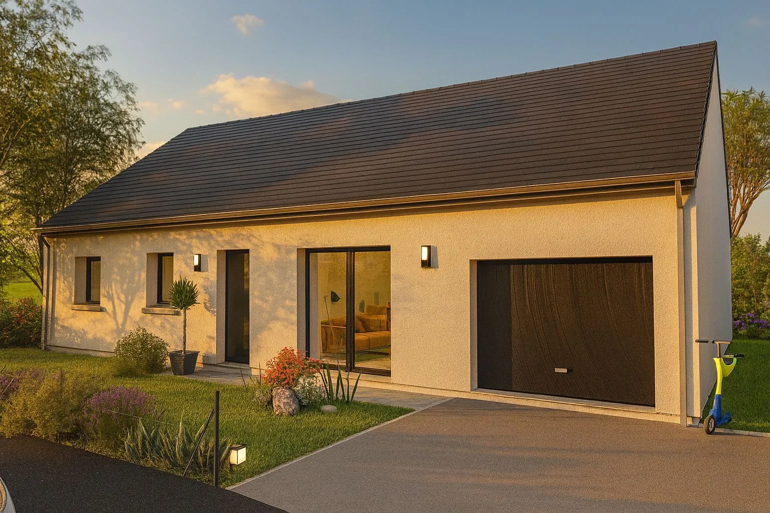 Maison neuve à Saint-Brandan