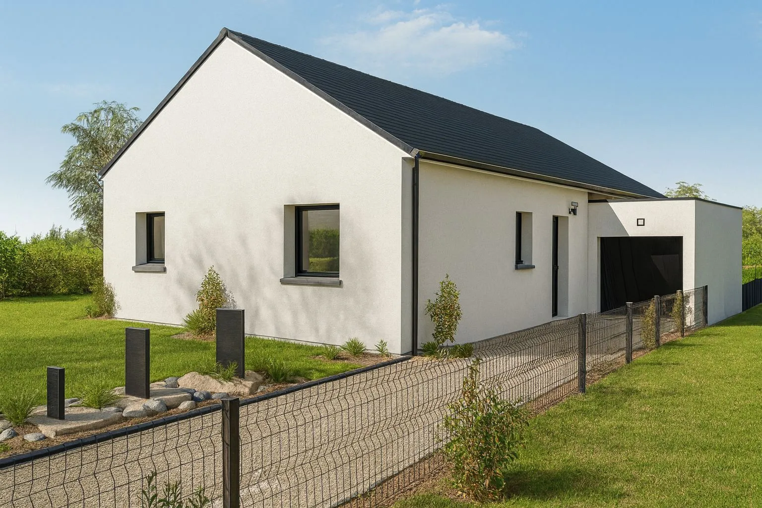 Maison neuve à Saint-Brandan