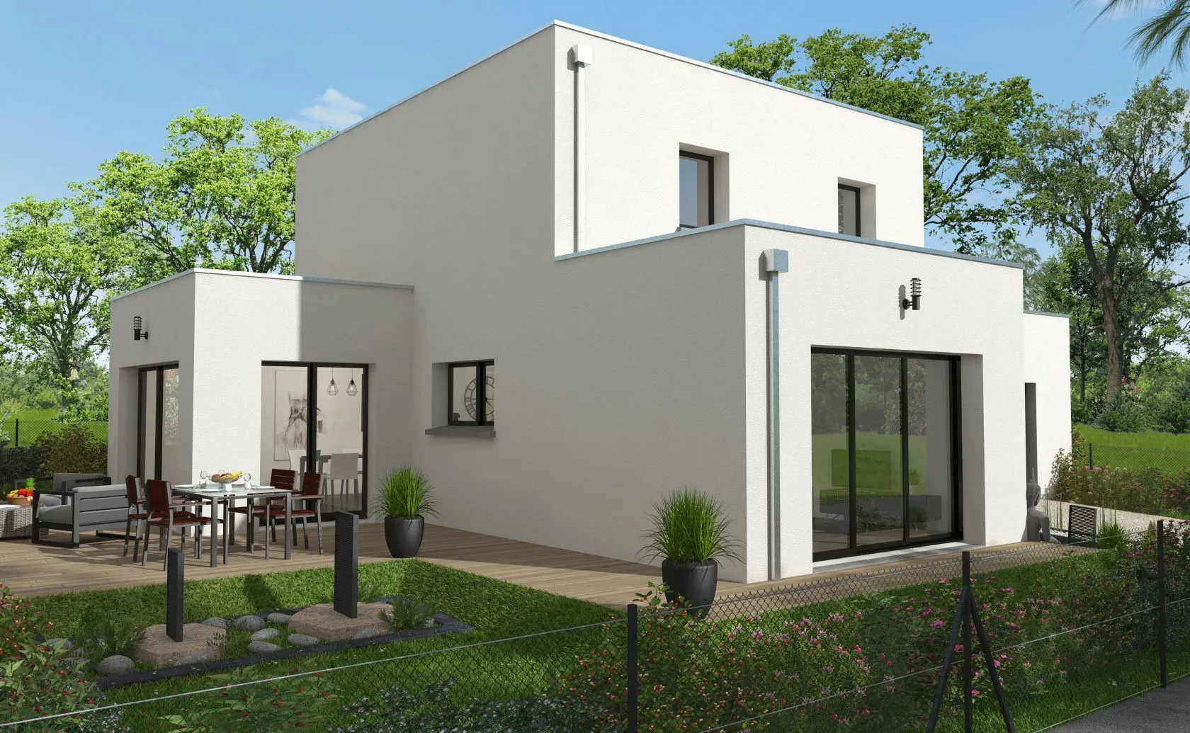 Maison neuve 109 m² à Montfort-sur-Meu (35160)
