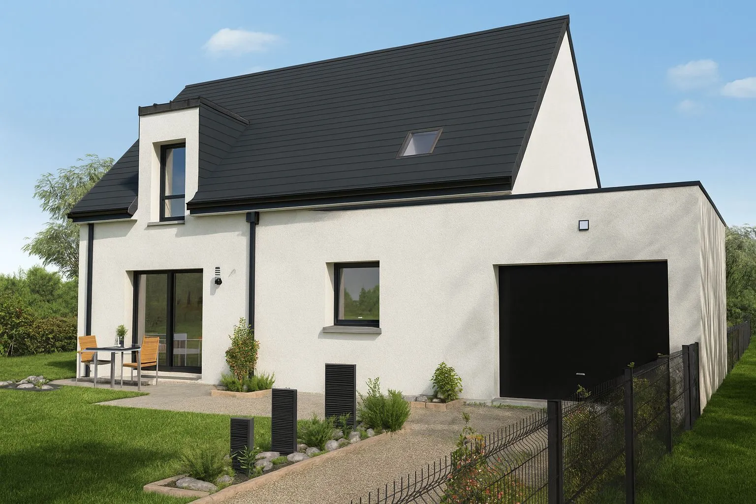 Maison neuve 105 m² à La Bouëxière (35340)