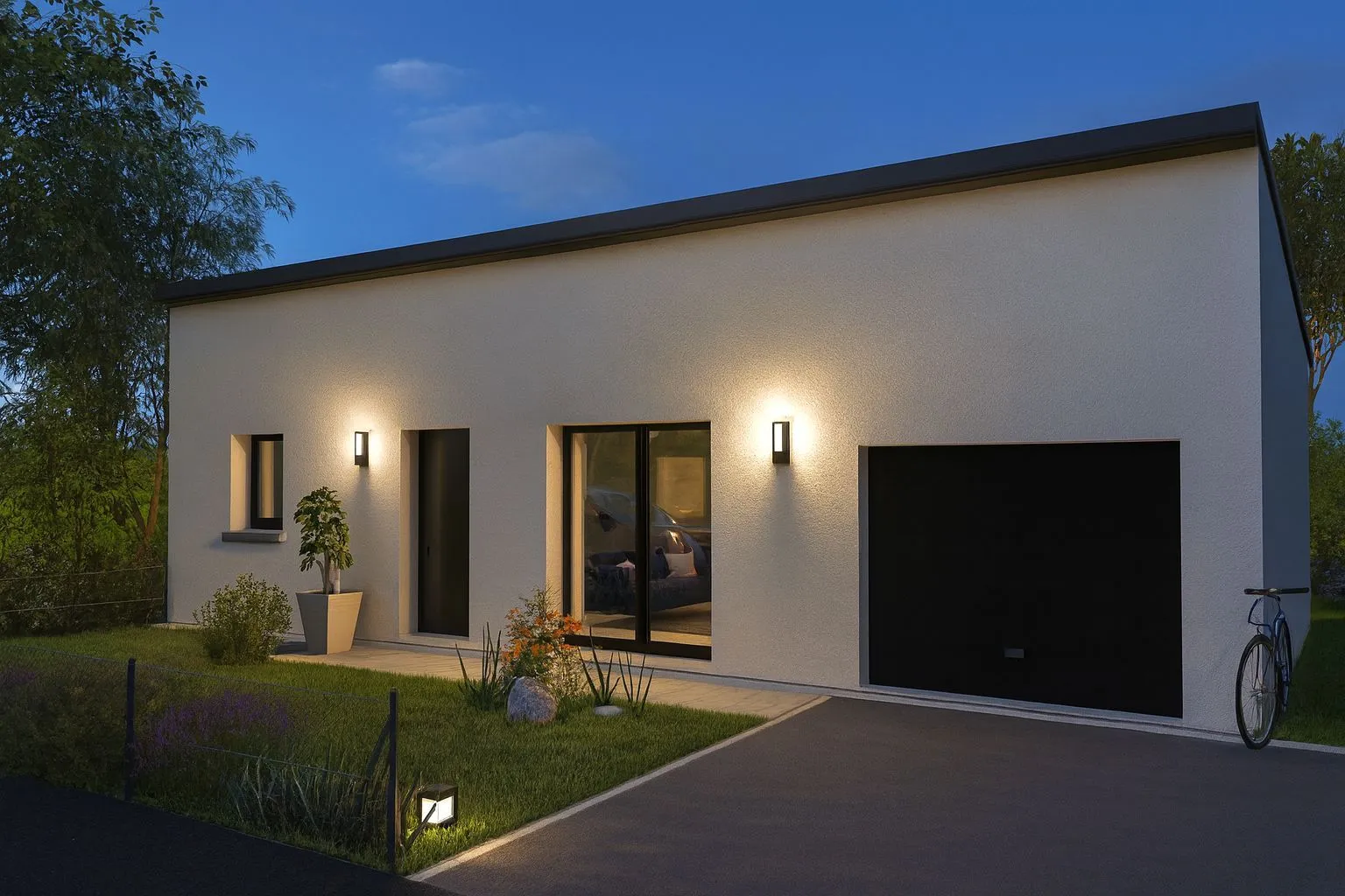 Maison neuve 75 m² à Romagne (35133)