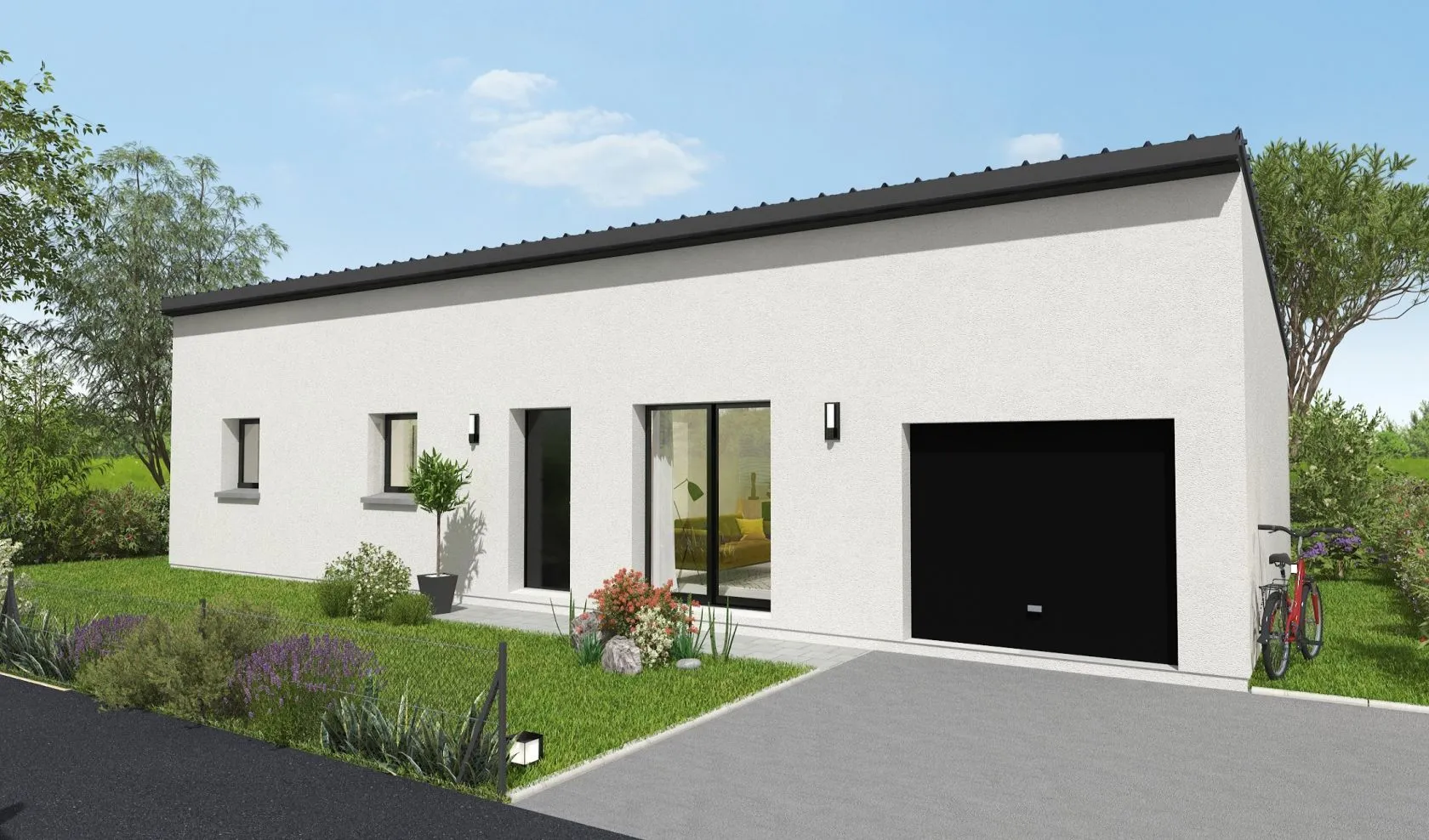 Maison neuve à Saint-Brandan