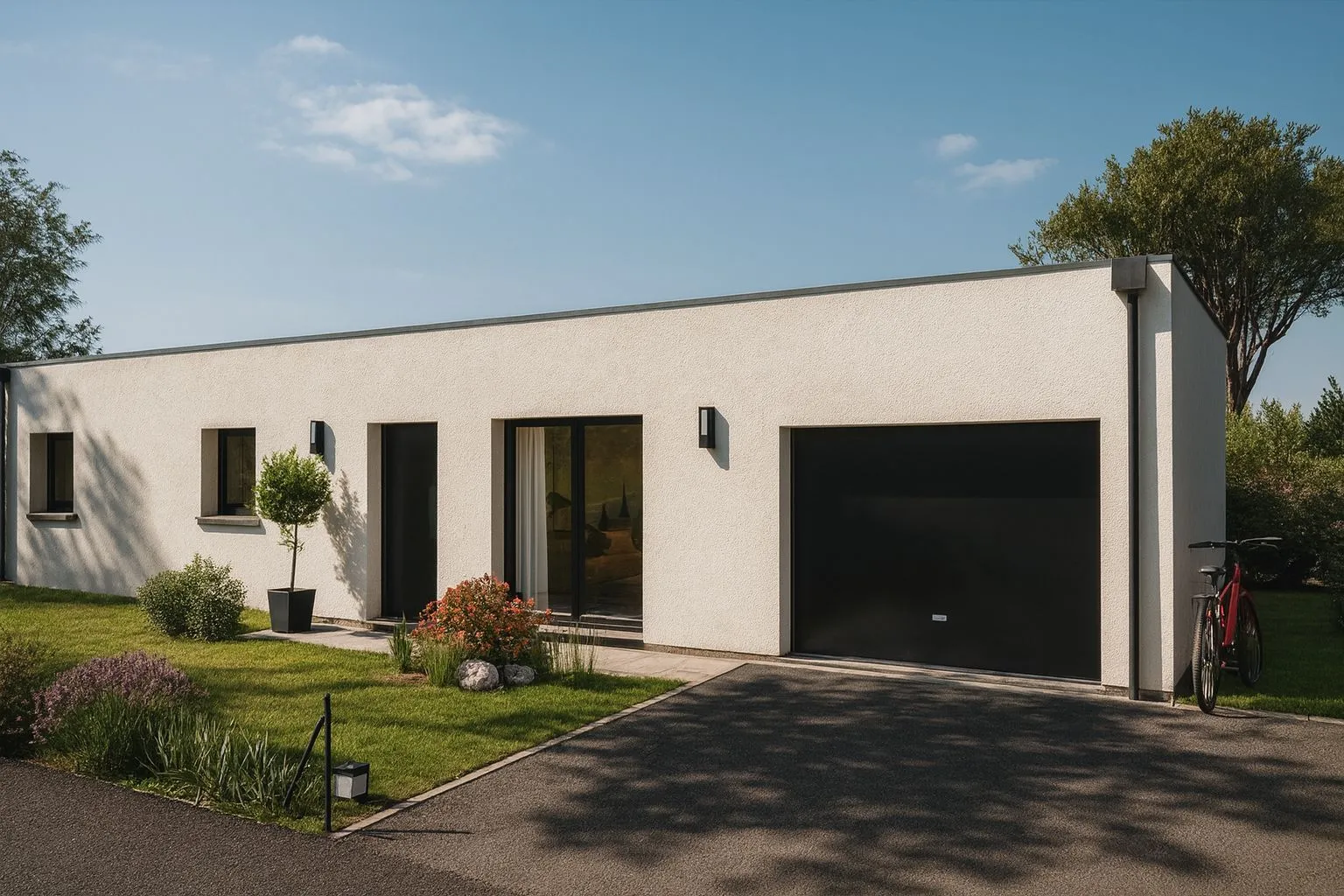 Maison neuve à Mesnil-Roc'h
