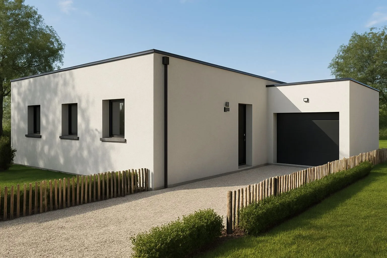 Maison neuve à Saint-Brandan