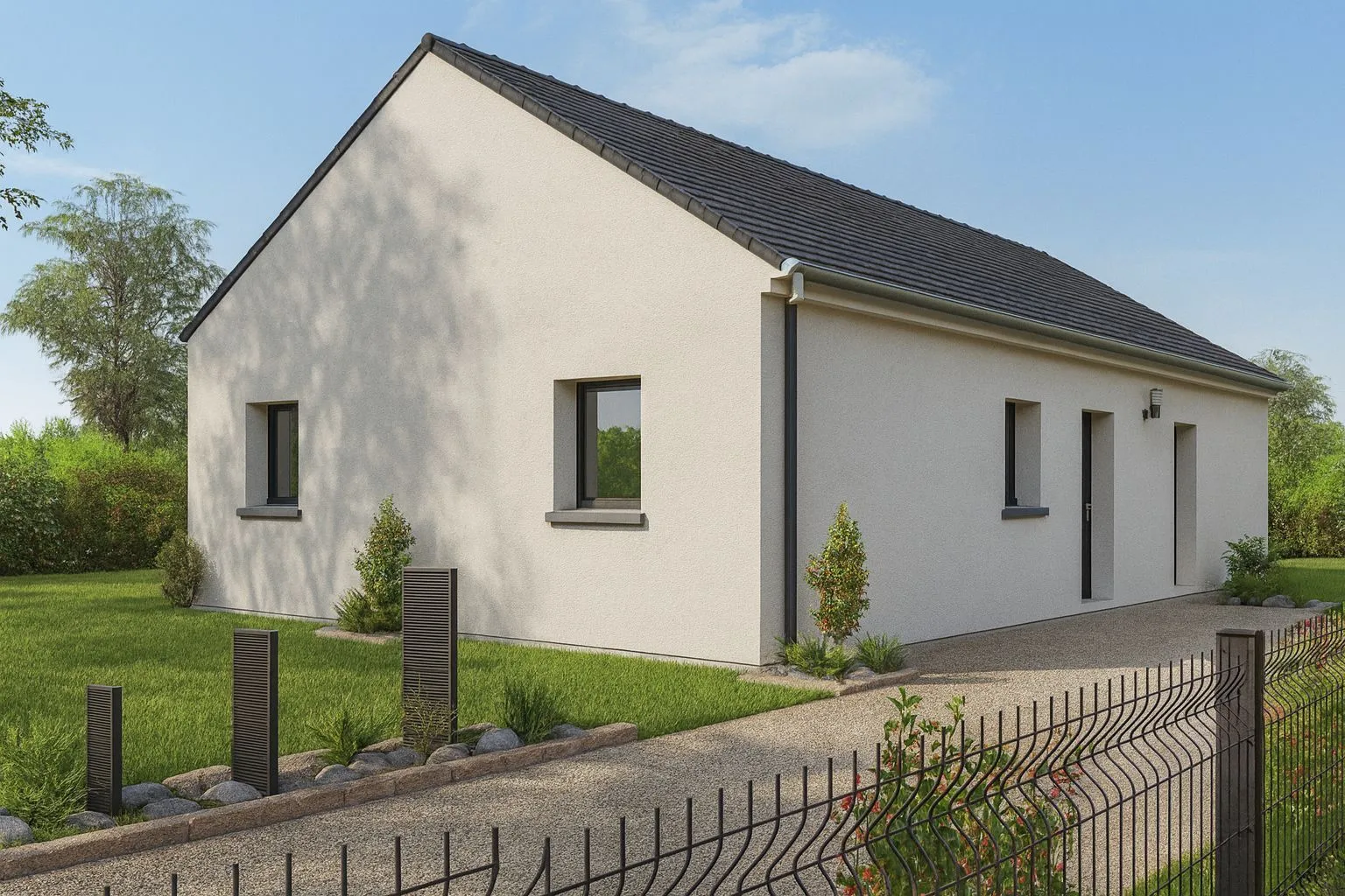 Maison neuve 95 m² à Elliant (29370)