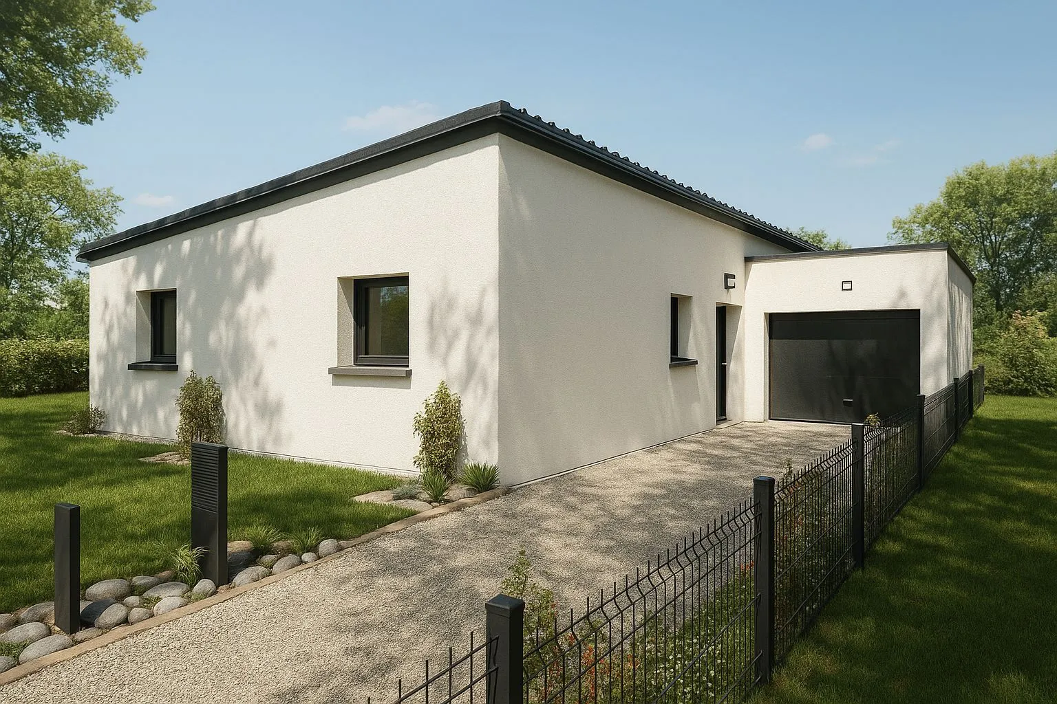 Maison neuve à Saint-Brandan