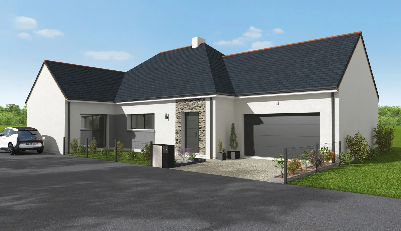 Maison neuve 130 m² à Cesson-Sévigné (35510)