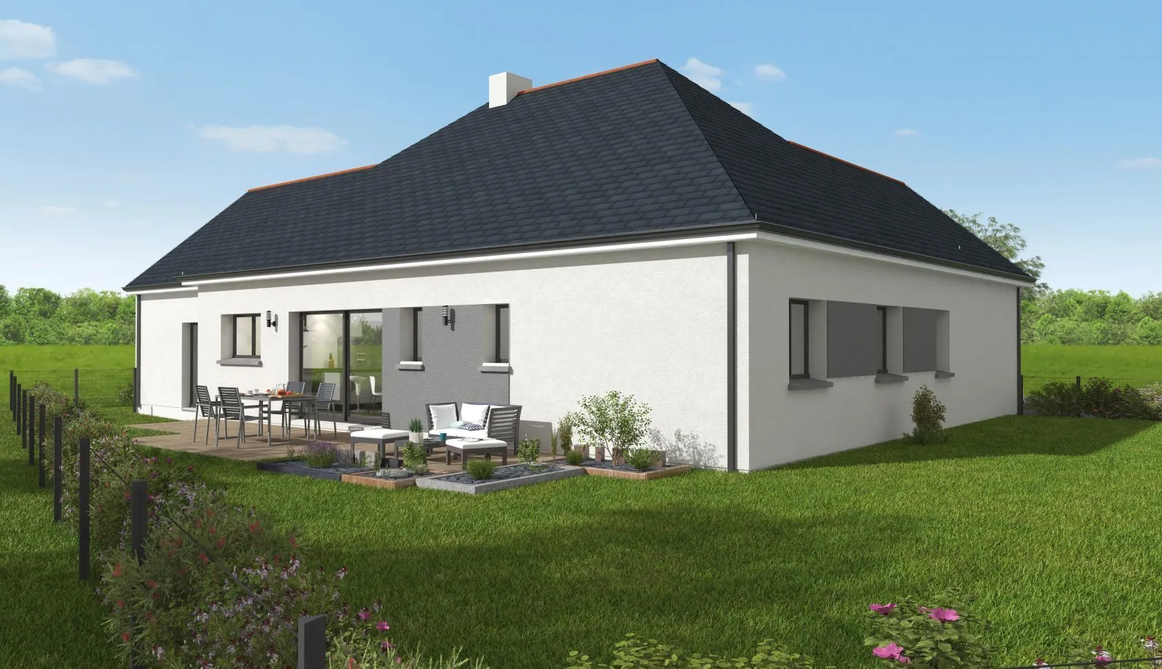 Maison neuve 130 m² à Cesson-Sévigné (35510)