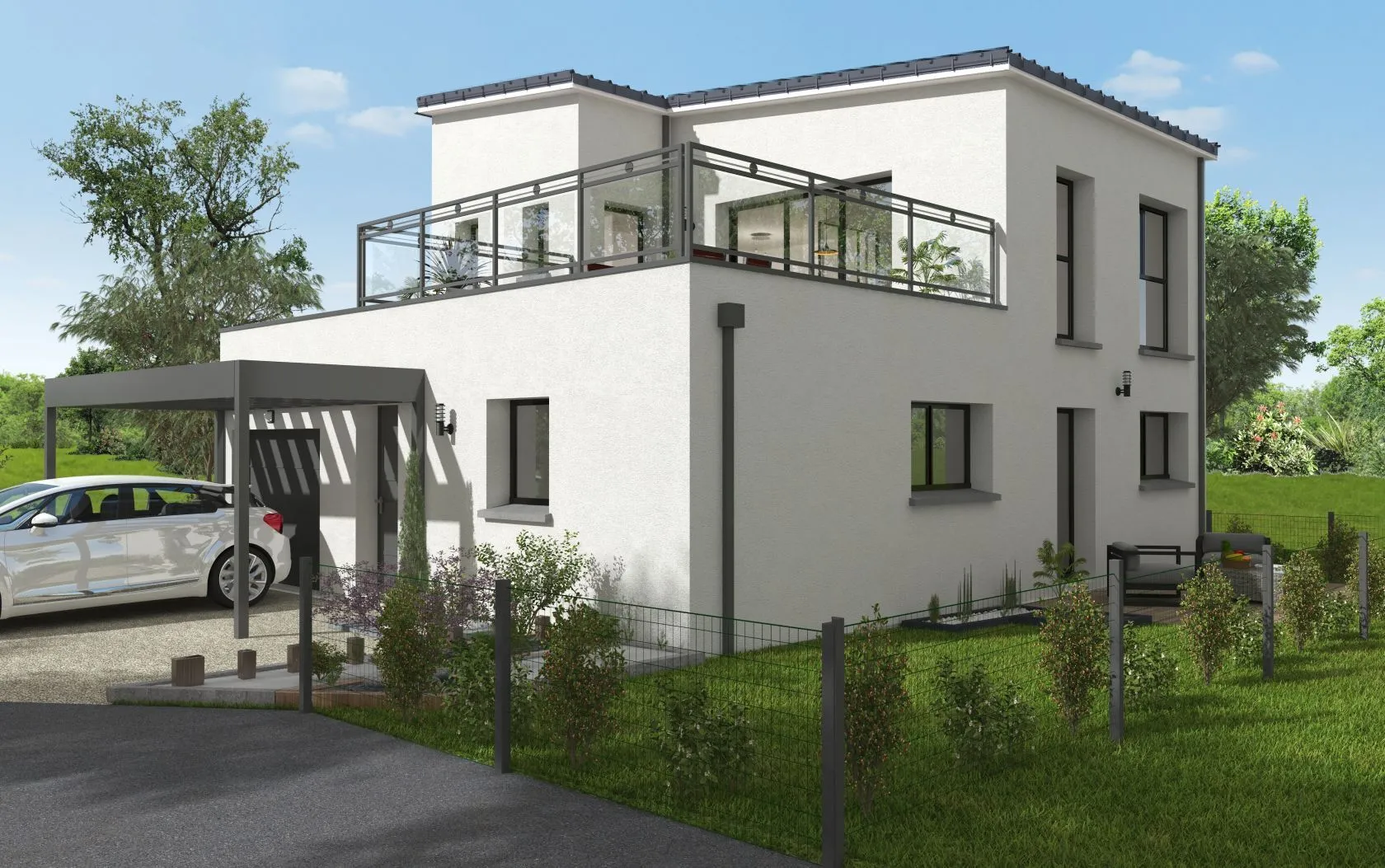 Maison neuve 107 m² à Dol-de-Bretagne (35120)