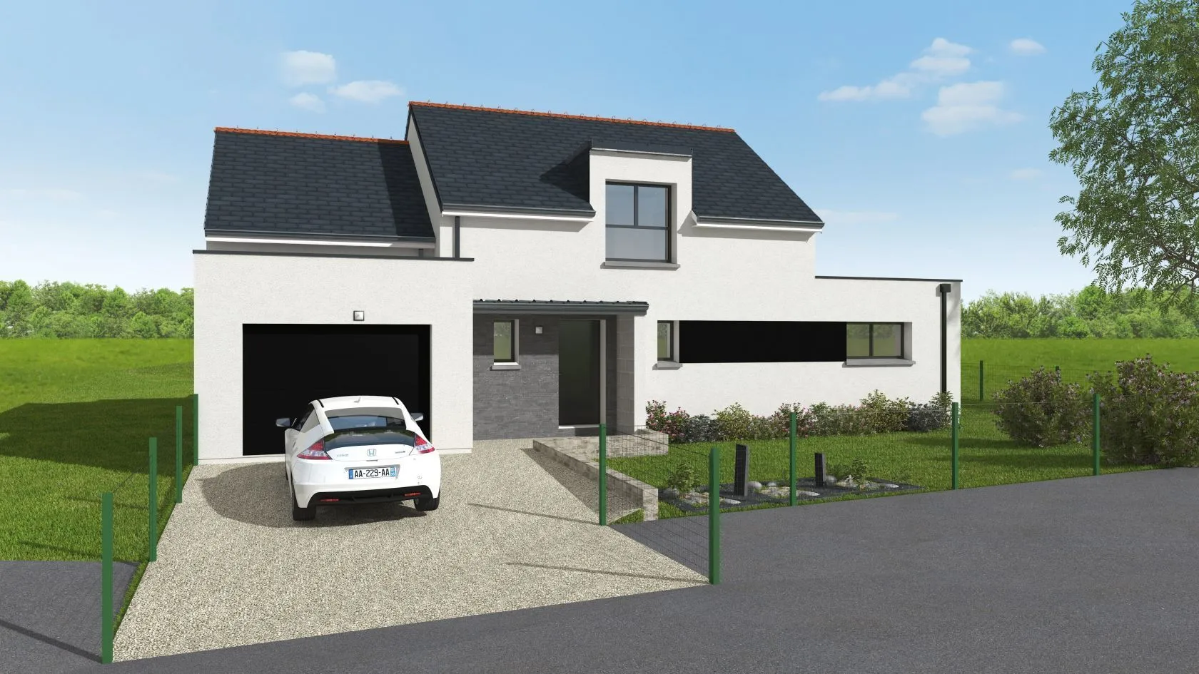 Maison neuve à Noyal-Châtillon-sur-Seiche