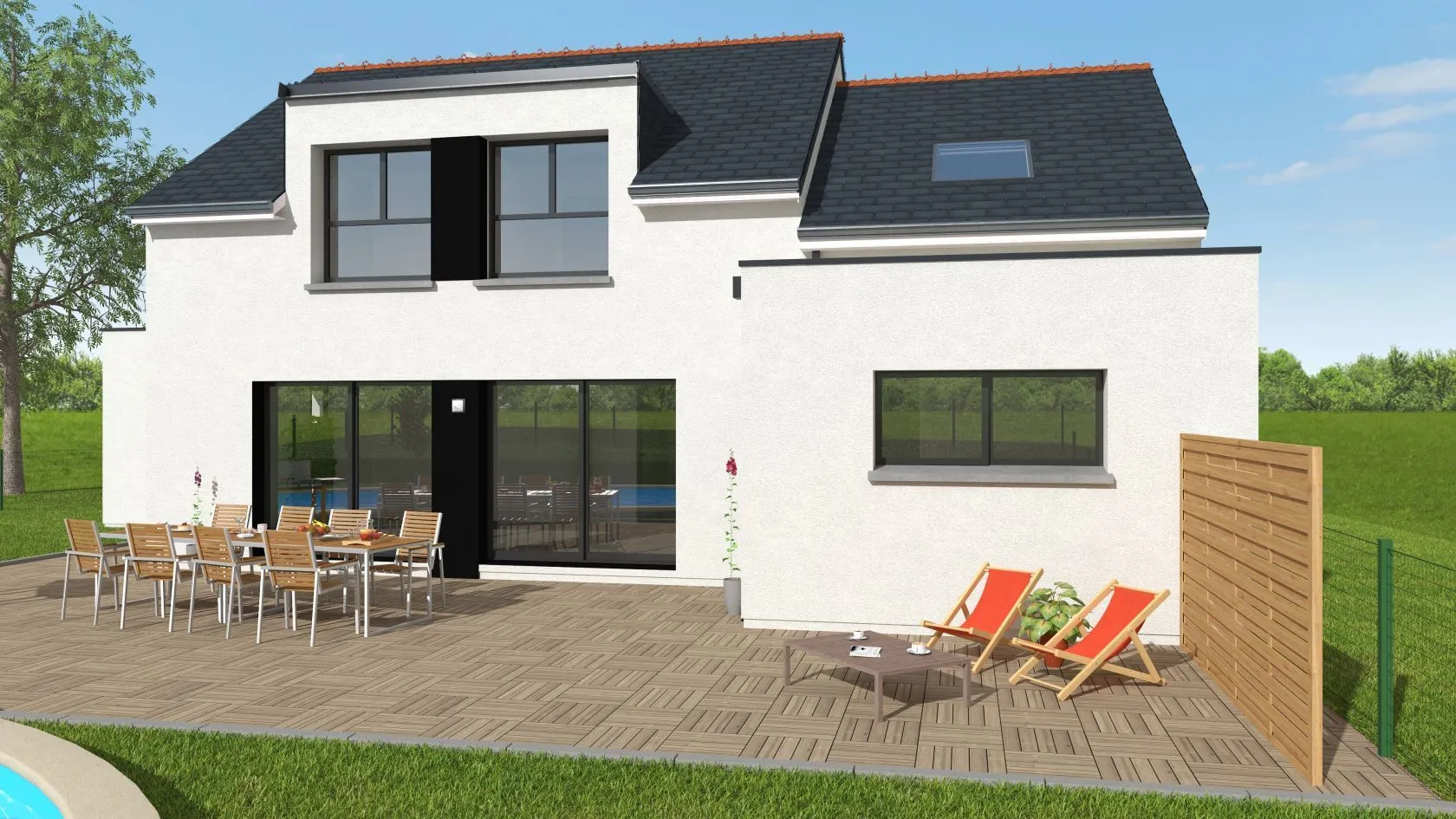 Maison neuve 122 m² à Bréal-sous-Montfort (35310)