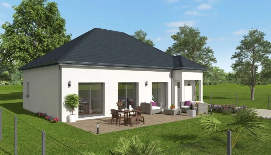 Maison neuve 96 m² à Cardroc (35190)