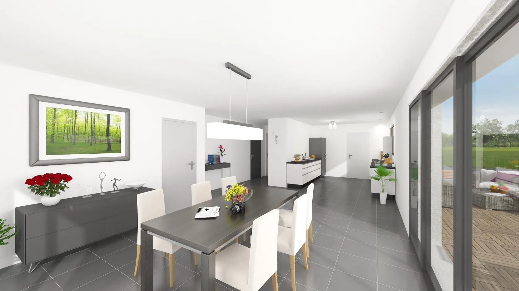 Maison neuve 91 m² à Châteaugiron (35410)