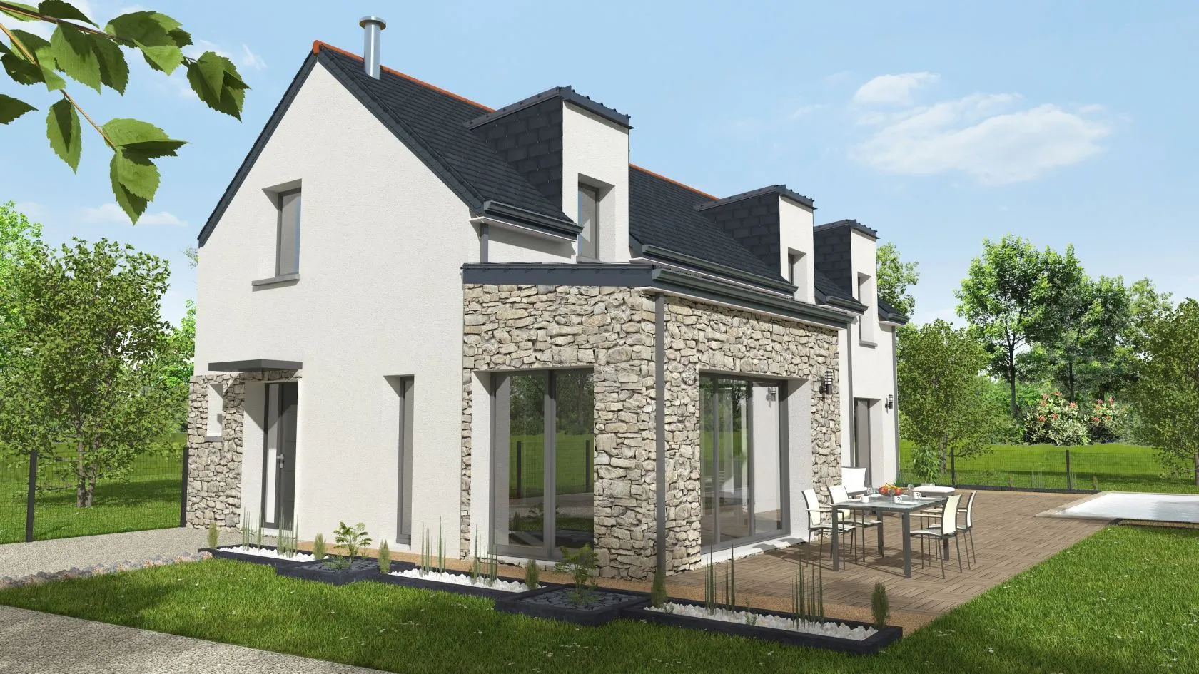 Maison neuve 142 m² à Dol-de-Bretagne (35120)
