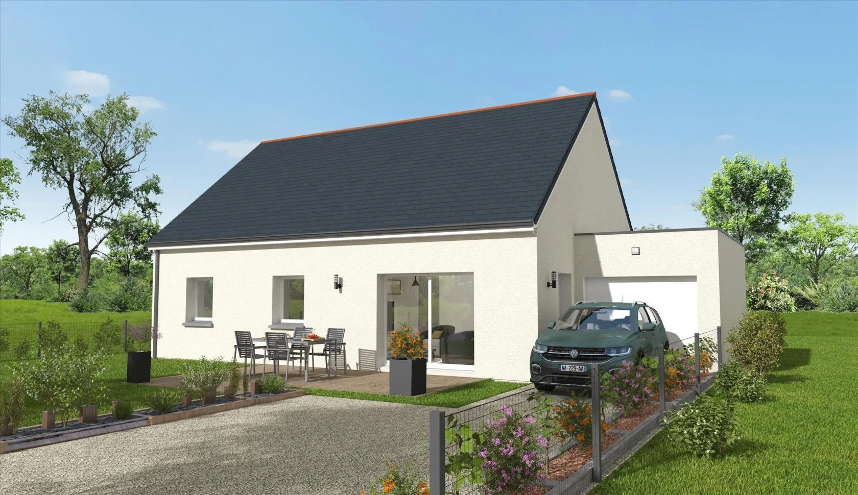 Maison neuve 80 m² à Pleurtuit (35730)