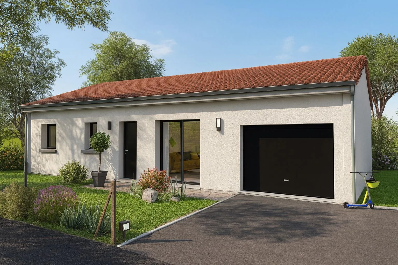 Corail-Tuiles-4ch95 — modèle de maison