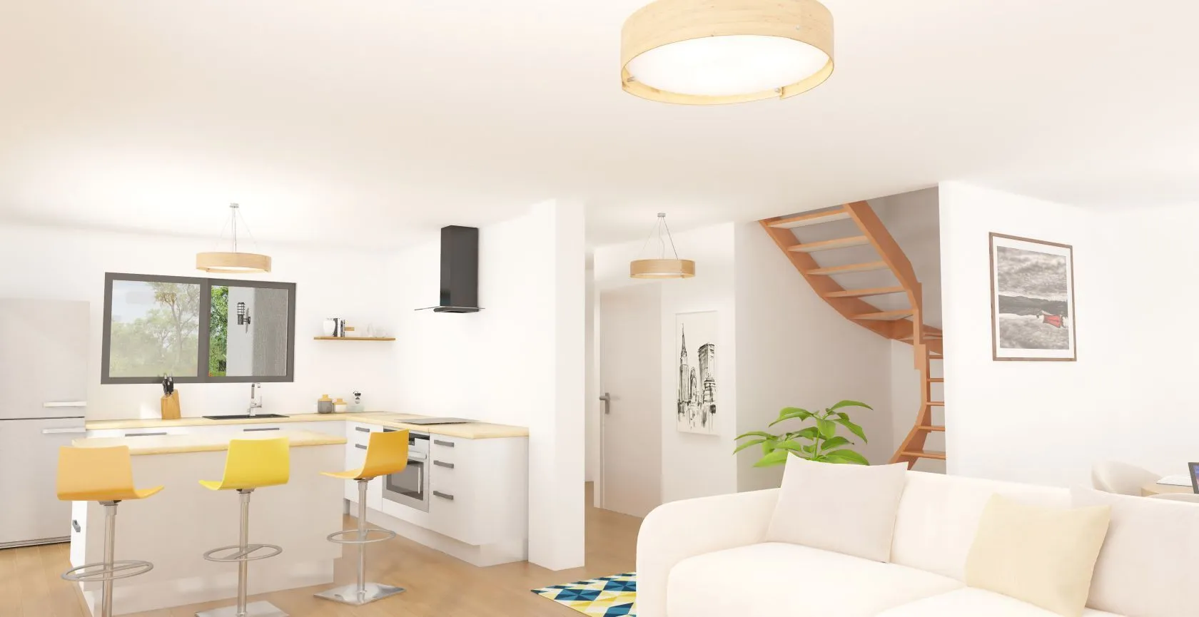 Maison neuve 104 m² à Monterblanc (56250)