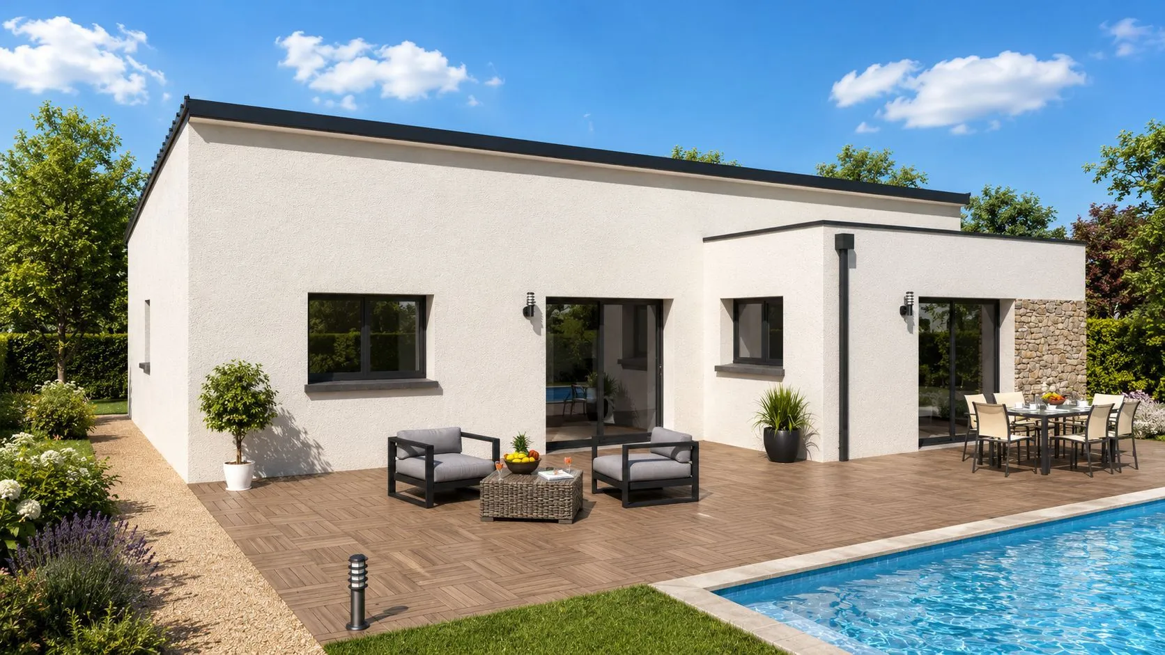 Maison neuve 112 m² à Montreuil-Juigné (49460)