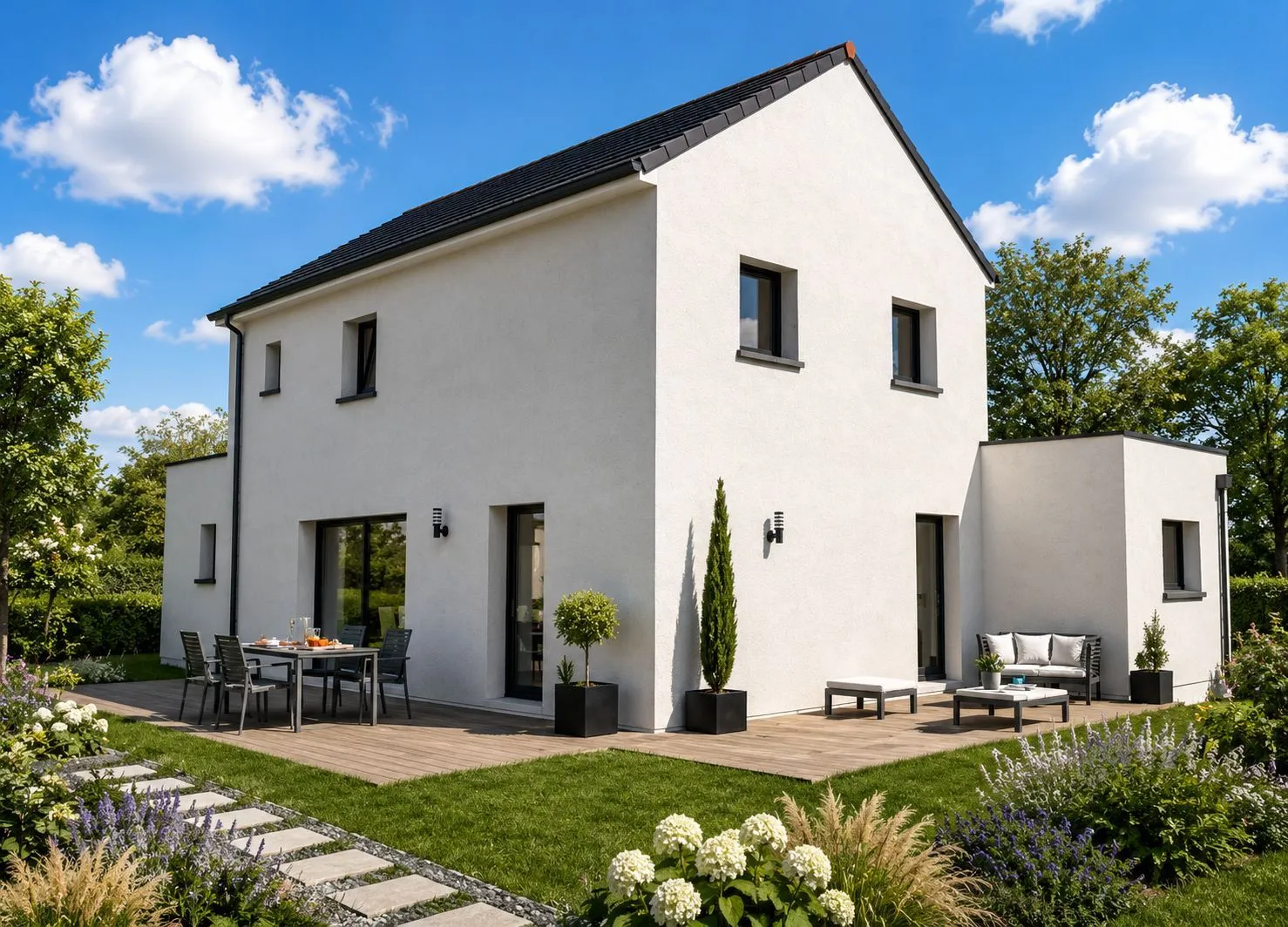 Maison neuve 133 m² à Domloup (35410)