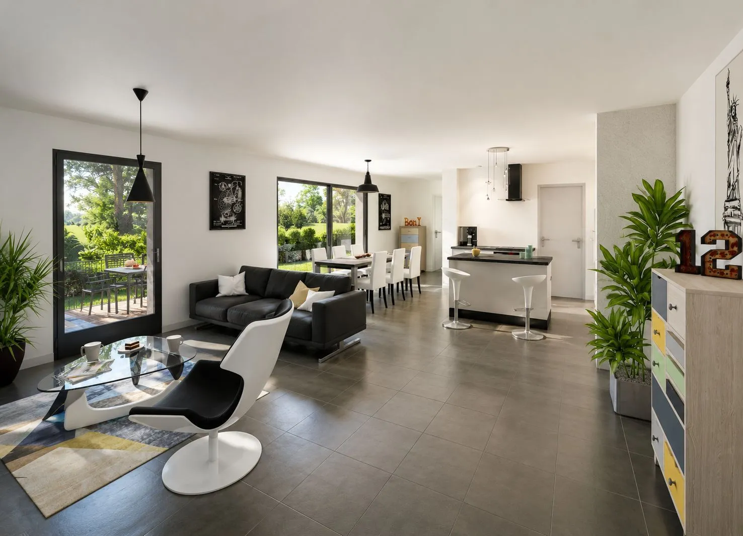 Maison neuve 133 m² à Domloup (35410)