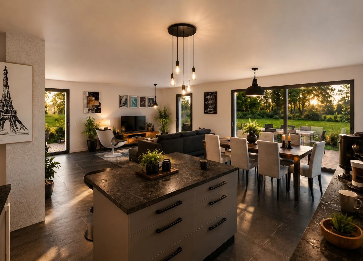 Maison neuve 133 m² à Domloup (35410)