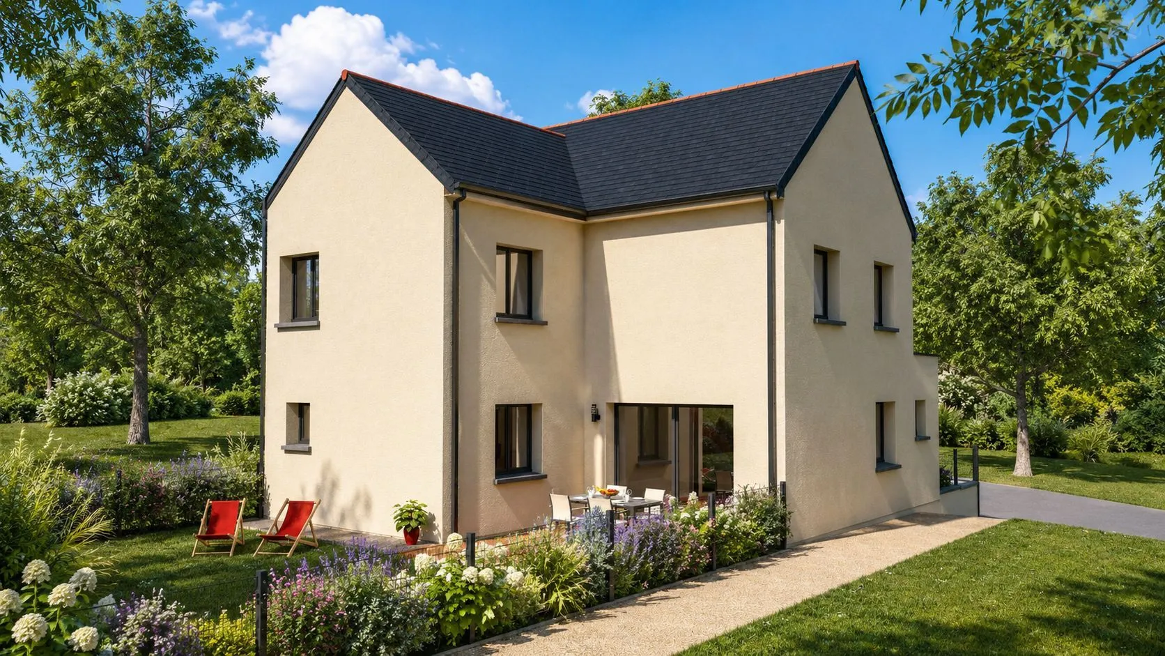 Maison neuve 114 m² à Bréal-sous-Montfort (35310)