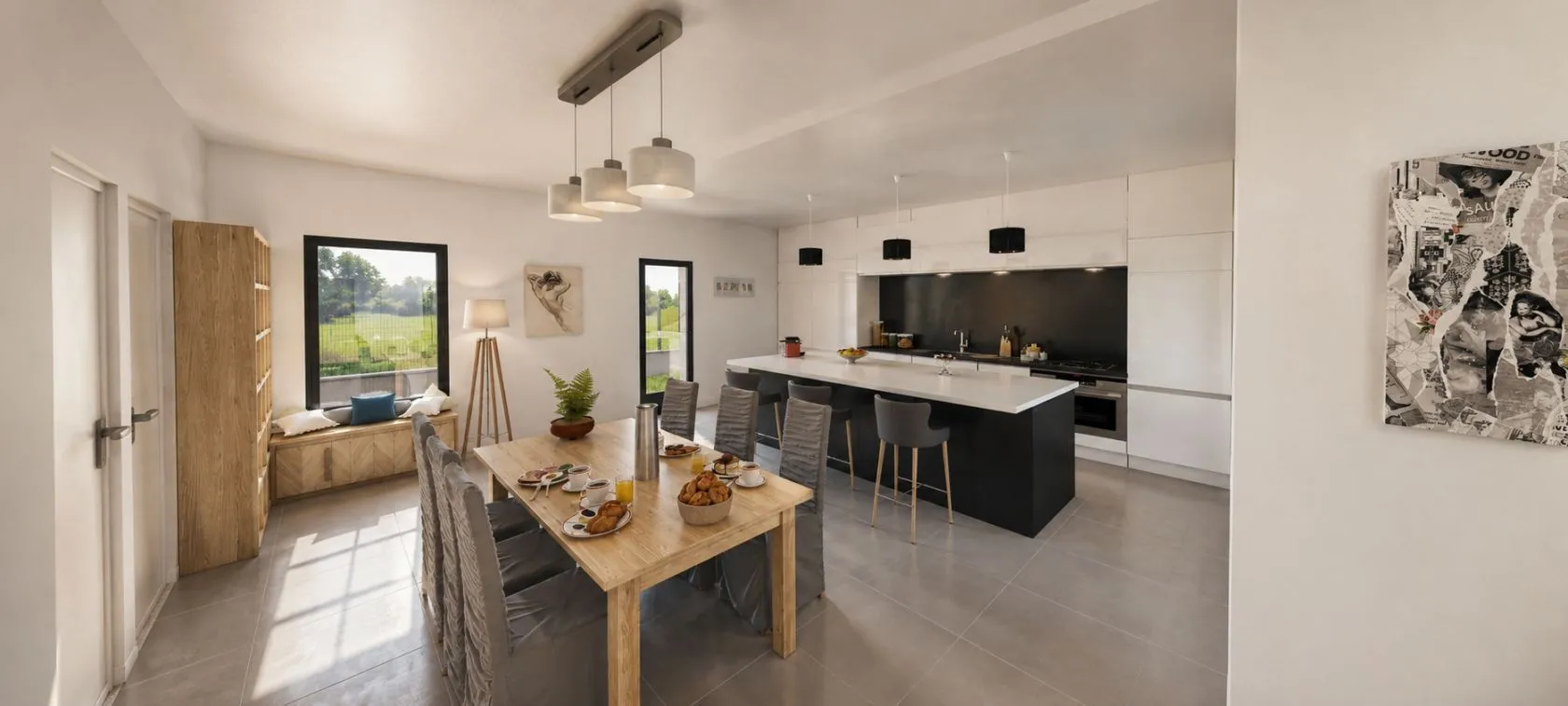 Maison neuve 218 m² à Bruz (35170)