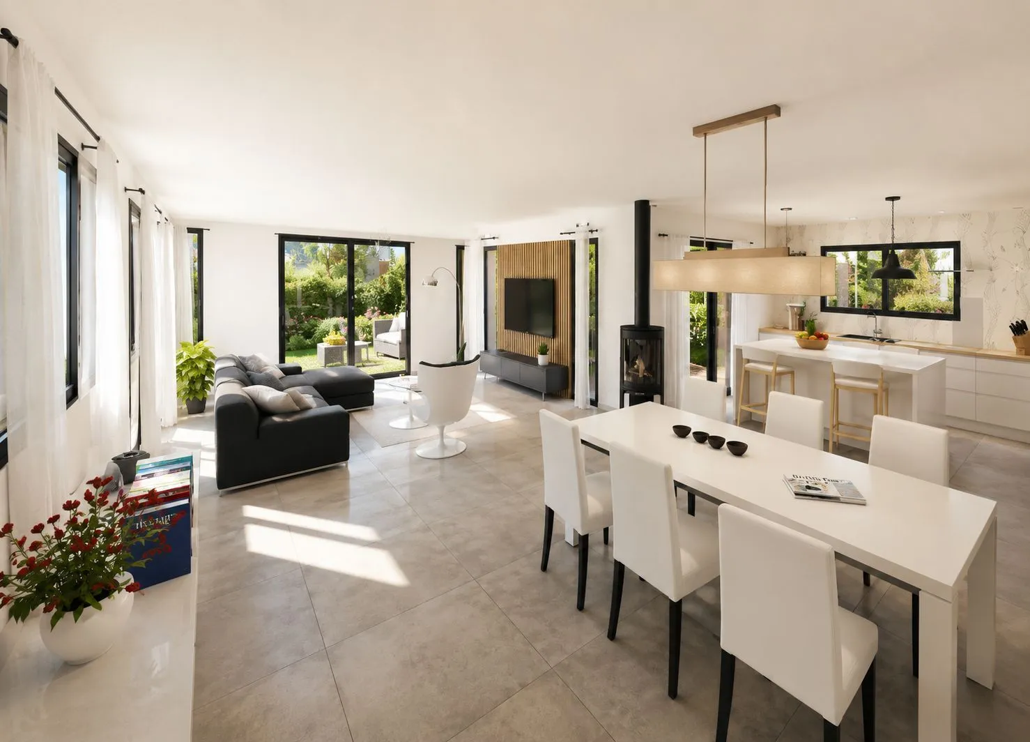 Maison neuve 141 m² à Saint-Grégoire (35760)