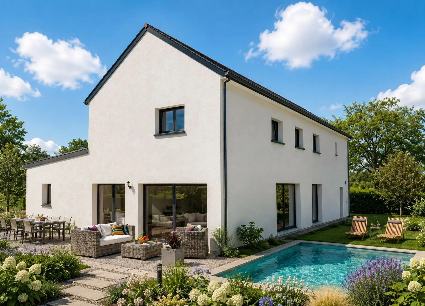 Maison neuve 243 m² à Châteaugiron (35410)