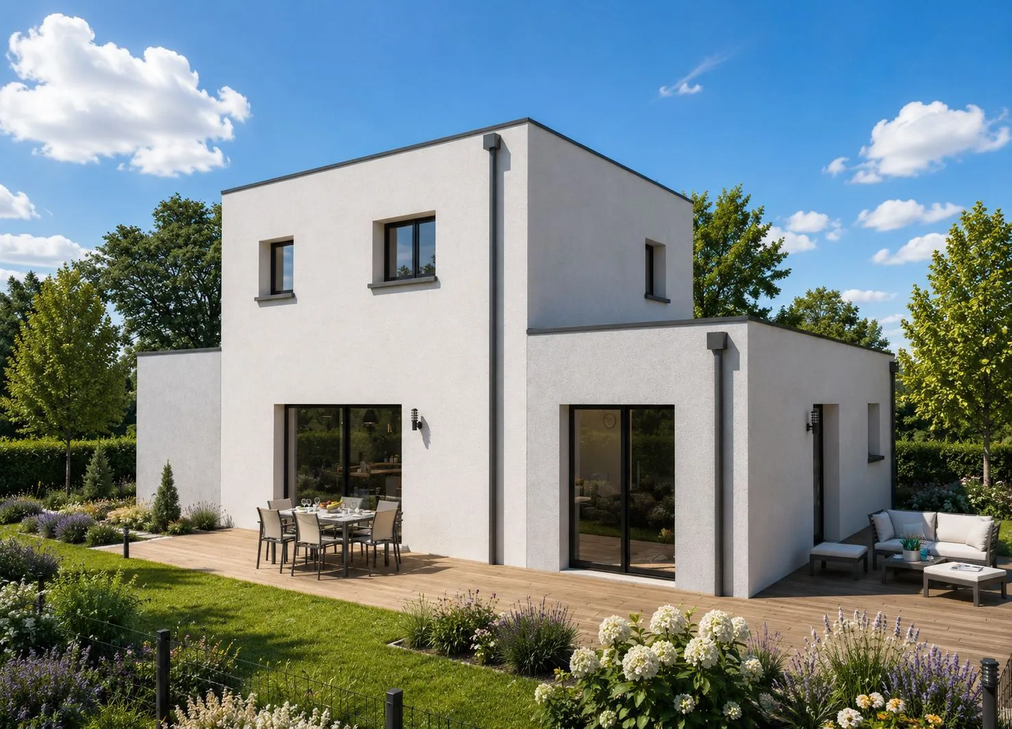 Maison neuve 106 m² à Andouillé-Neuville (35250)