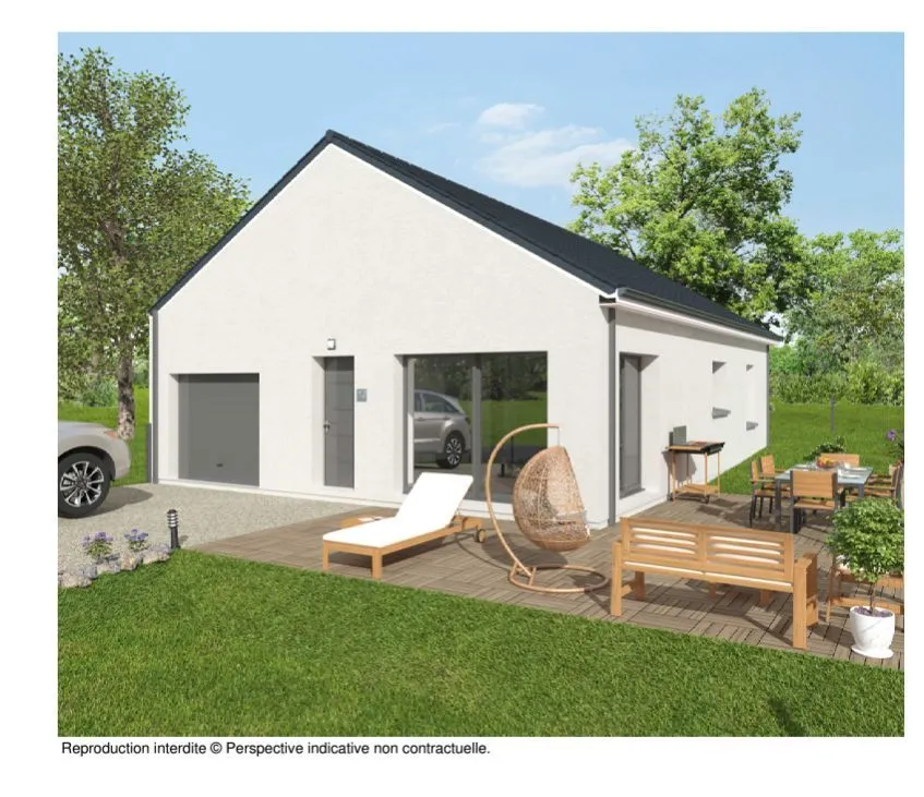 Maison neuve 74 m² à Lamballe (22400)