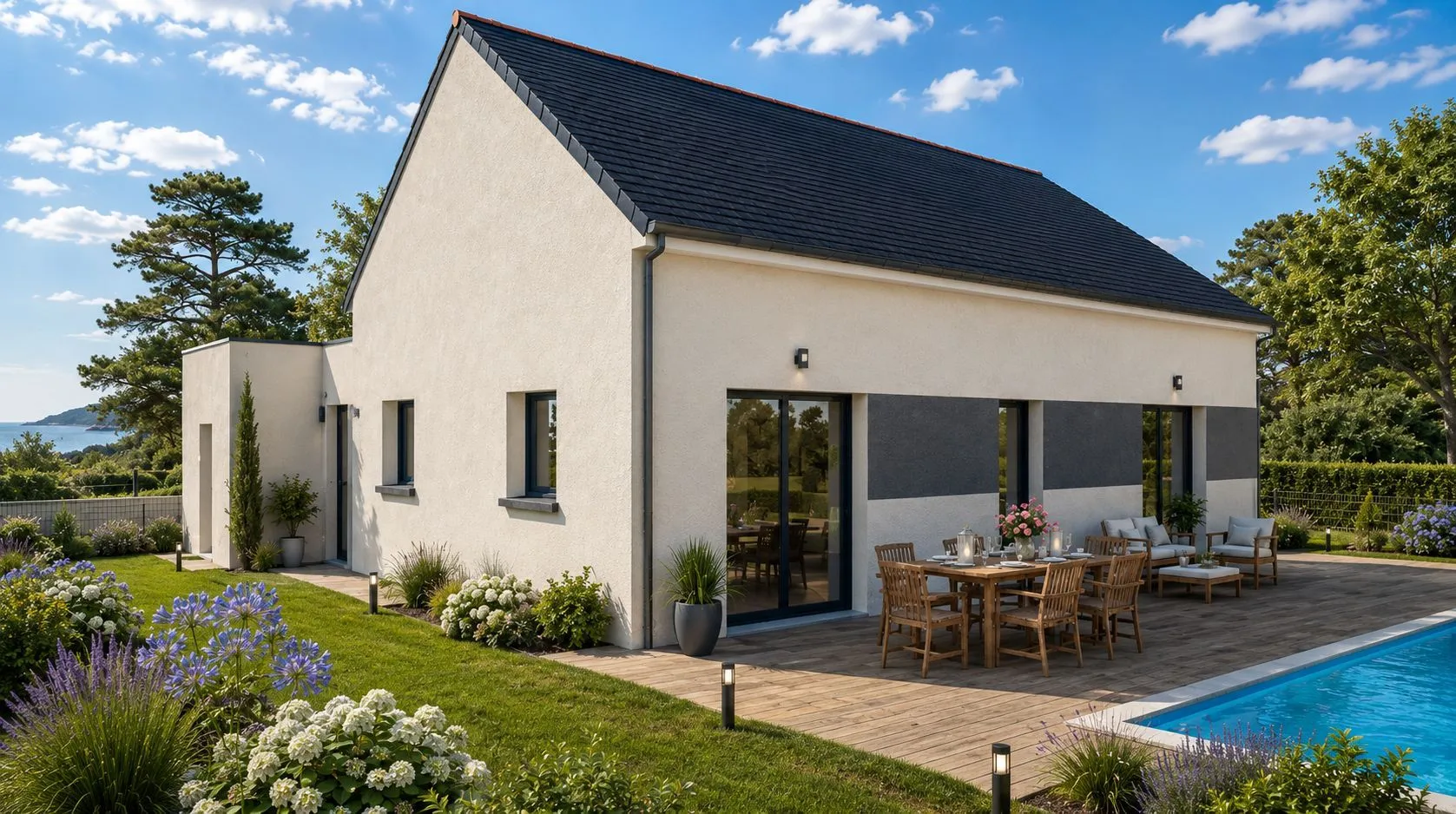 Maison neuve 92 m² à Plerneuf (22170)