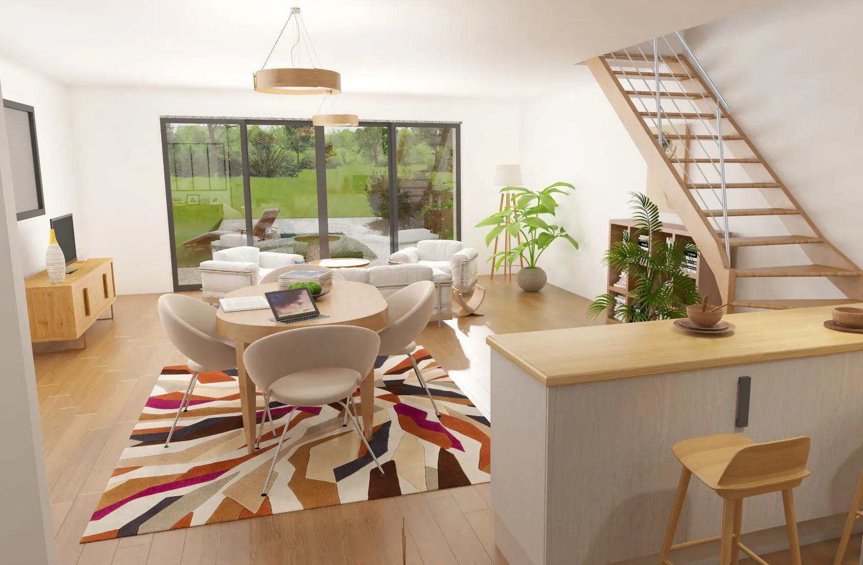 Maison neuve 117 m² à Miniac-Morvan (35540)