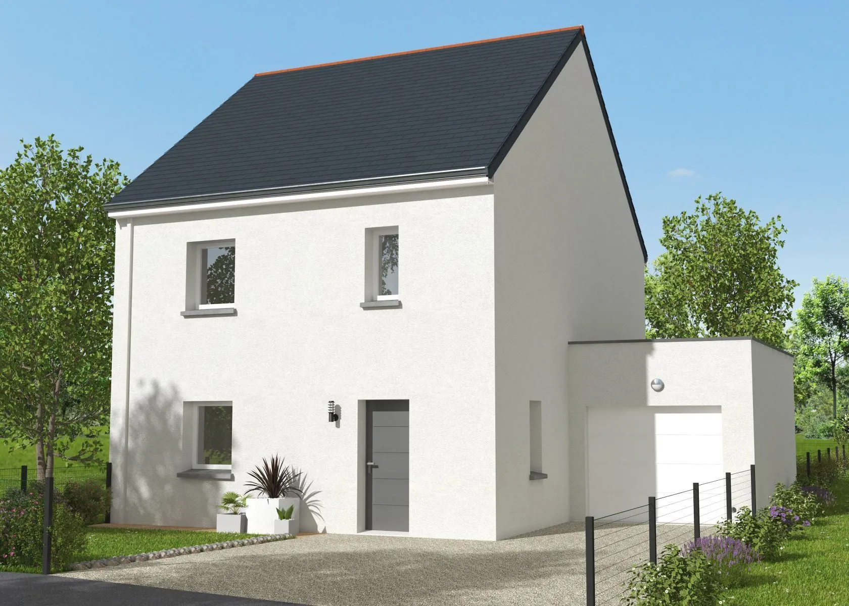 Maison neuve 110 m² à Miniac-Morvan (35540)