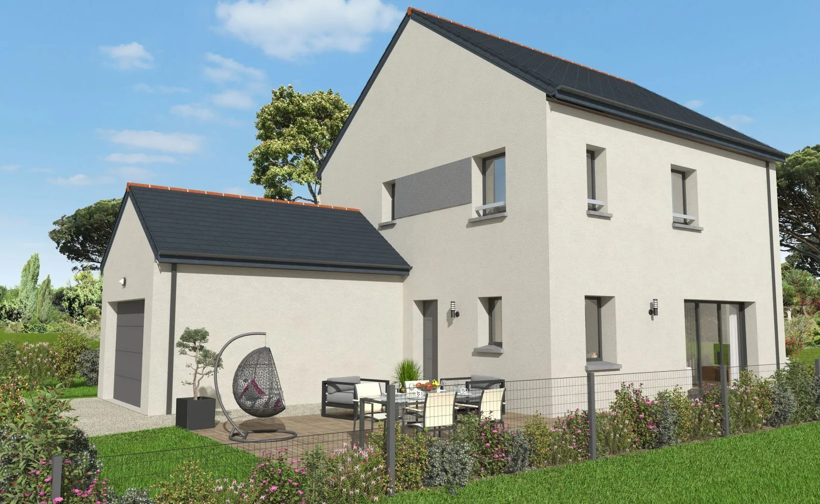 Maison neuve 135 m² au Tronchet (35540)
